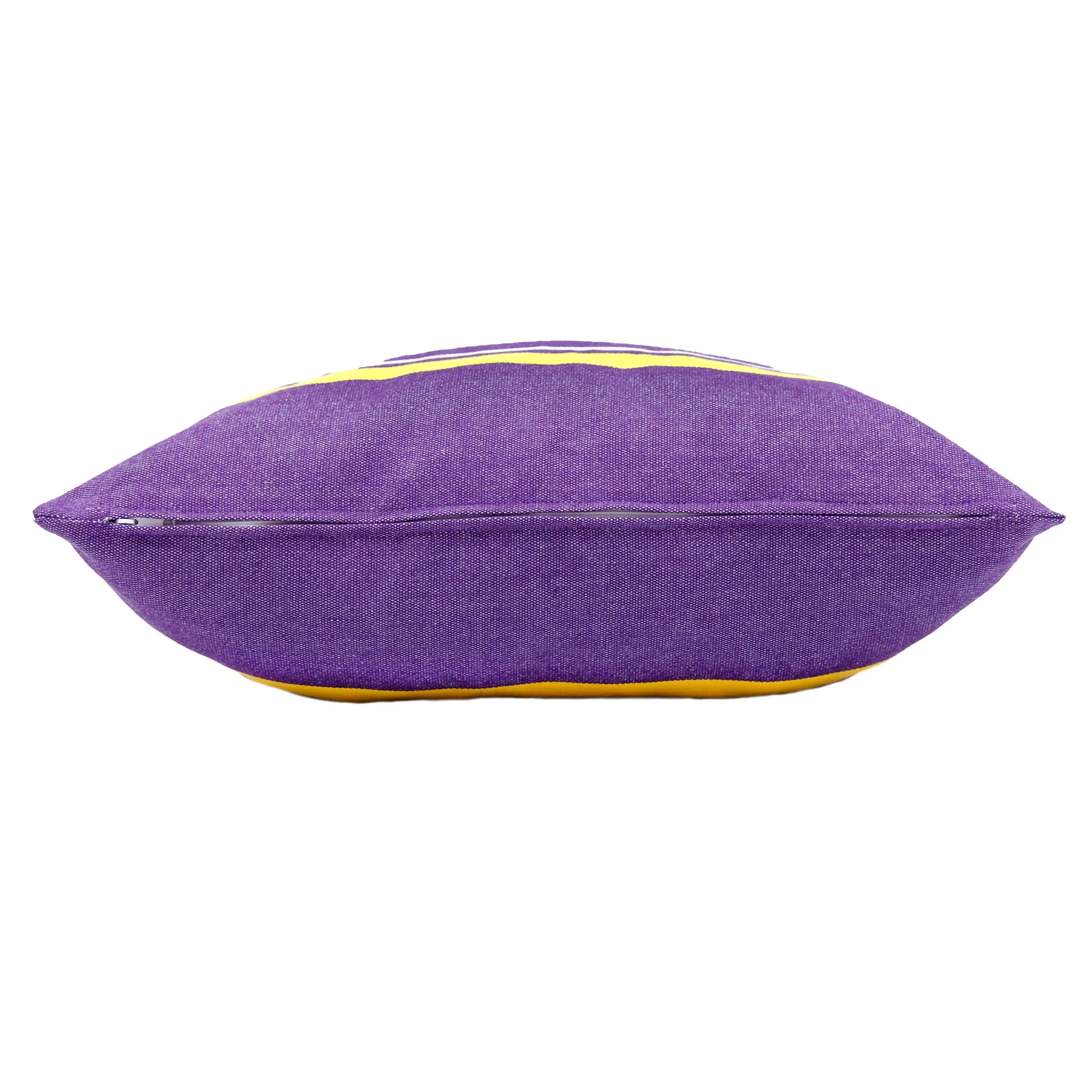 LSU Colors Throw Pillow Cover | LSU PILLOW