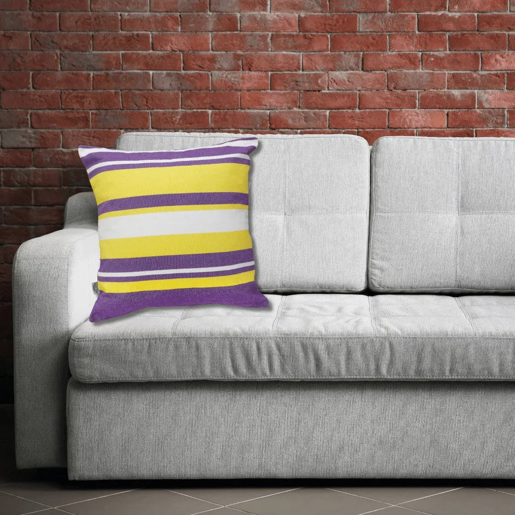 LSU Colors Throw Pillow Cover | LSU PILLOW