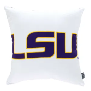 LSU Tigers Logo Throw Pillow Cover | LSU