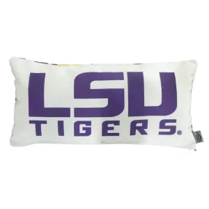 LSU Tigers Lumbar Throw Pillow Cover | TIGERS