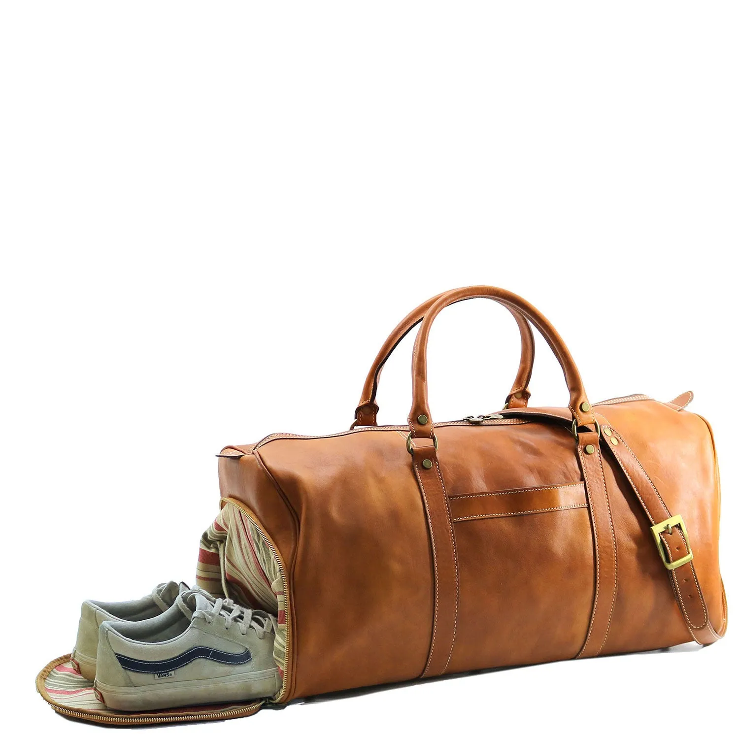 Lugano Weekender w/ Shoe Compartment