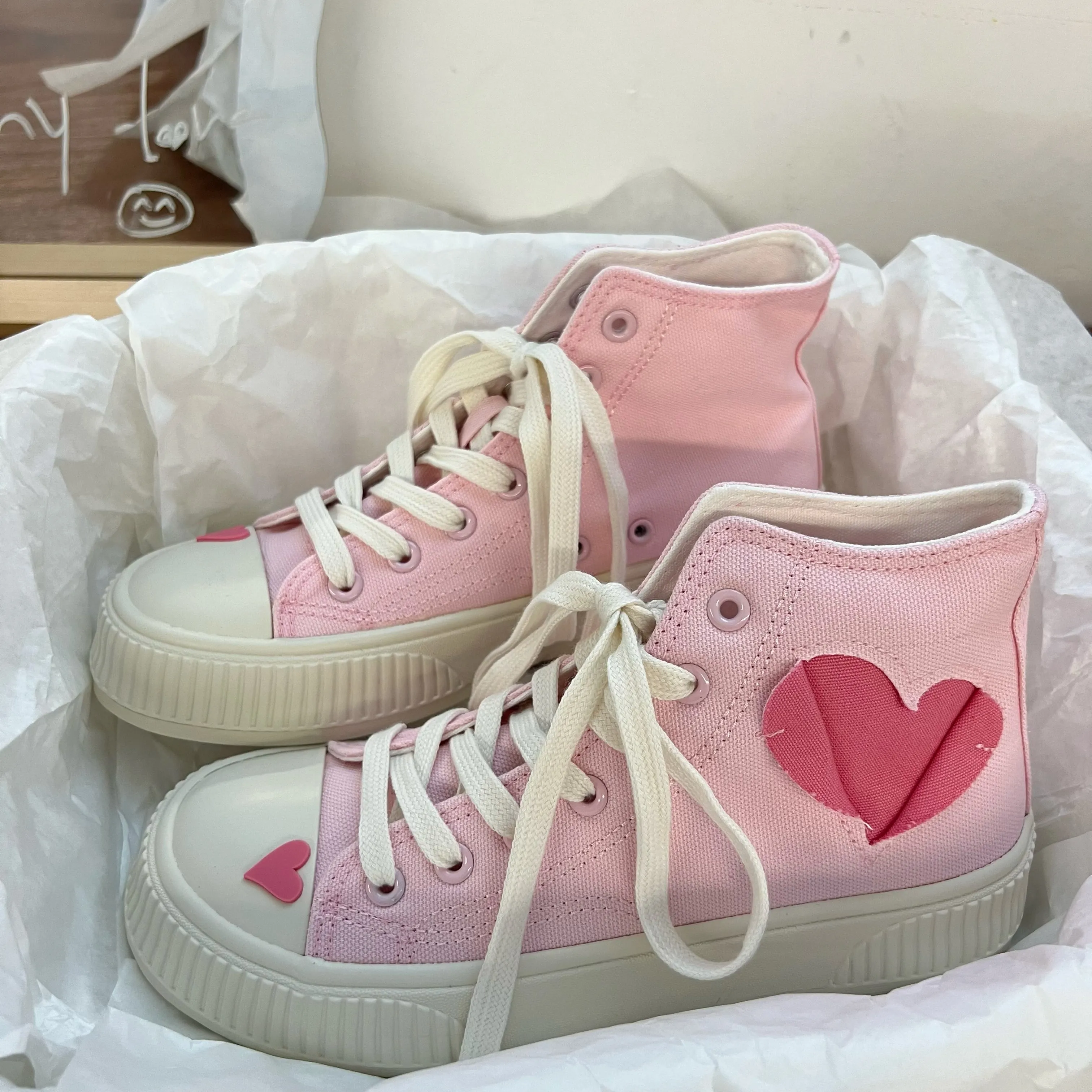 luolita love canvas shoes  PL52520