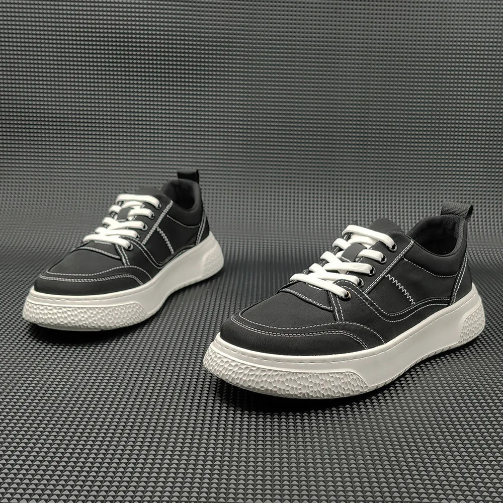 Men Minimalist Canvas Flat Casual Shoes