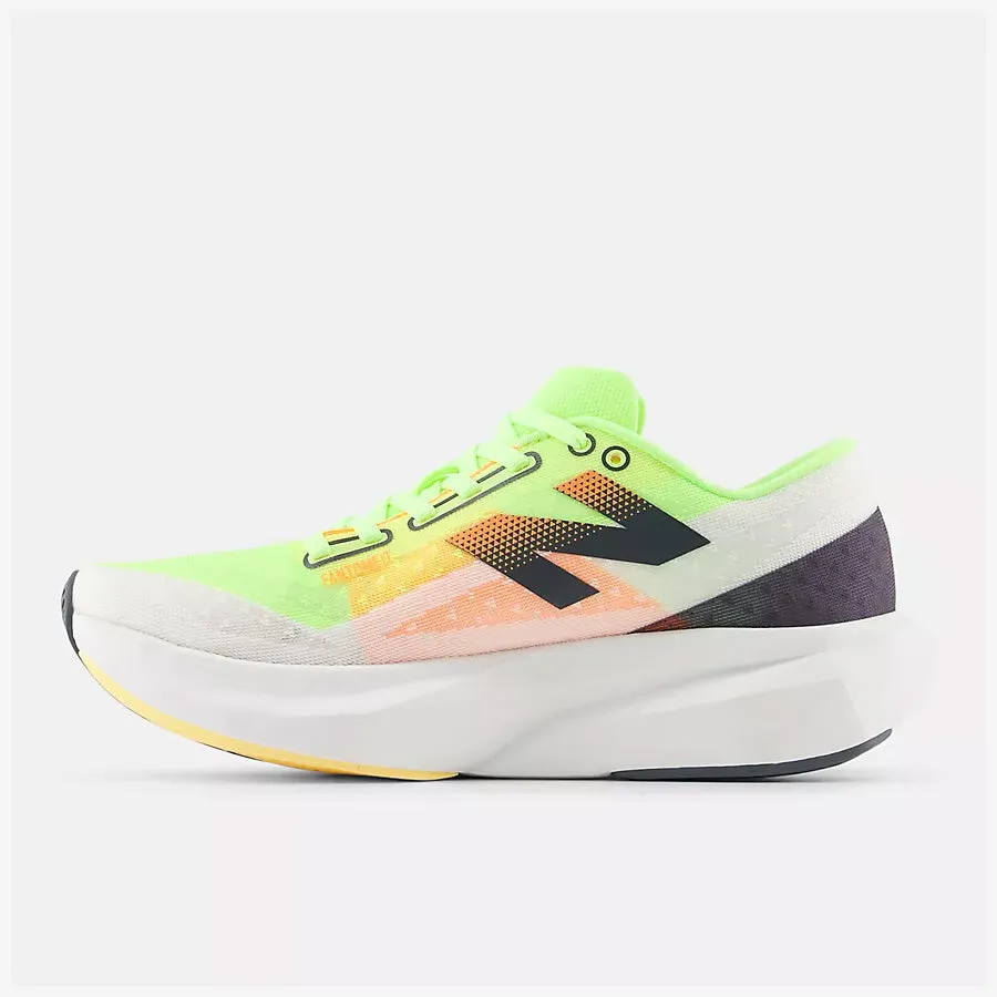 Men's FuelCell Rebel v4 (White/Bleached Lime Glo)