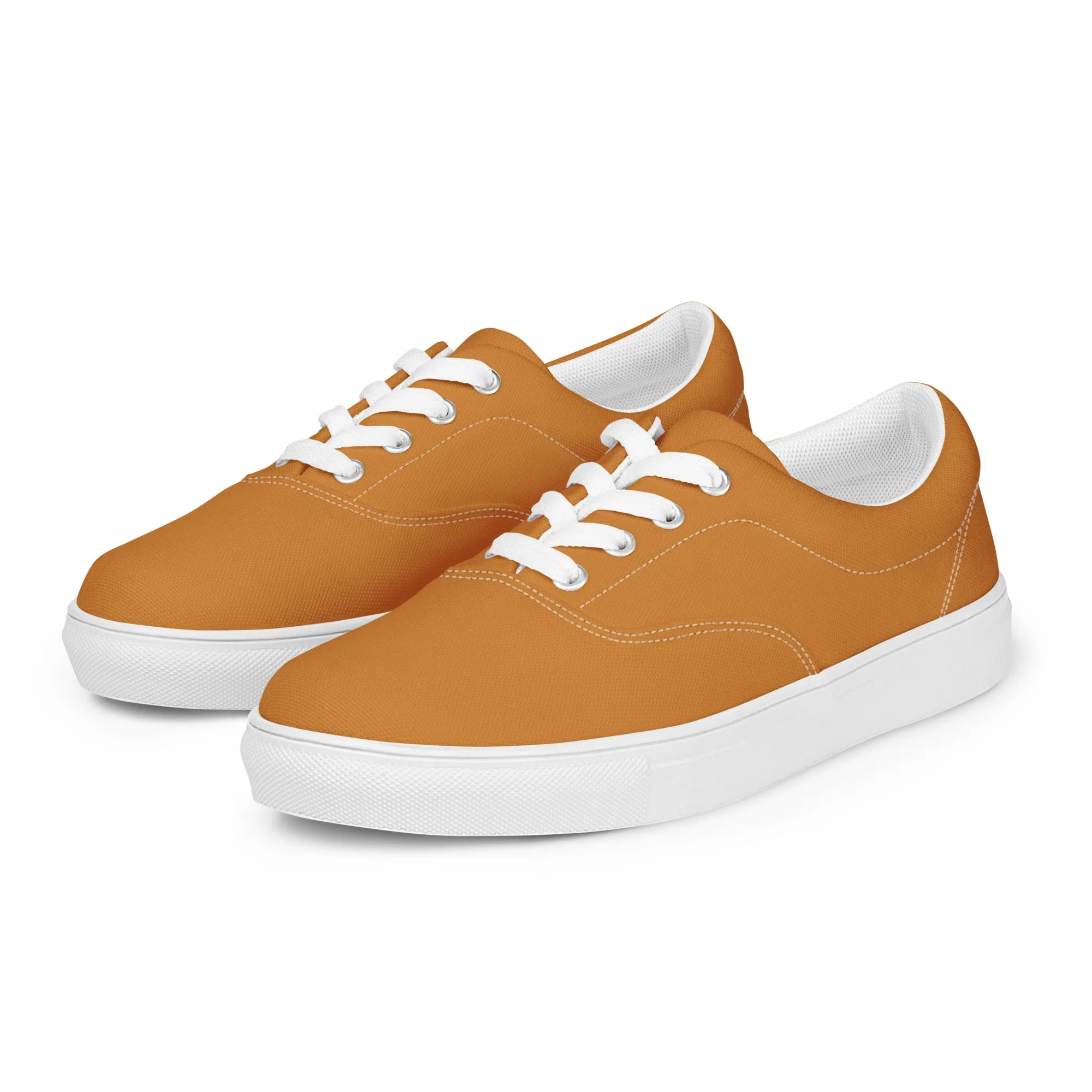 Menâ€™s lace-up canvas shoes - Brown