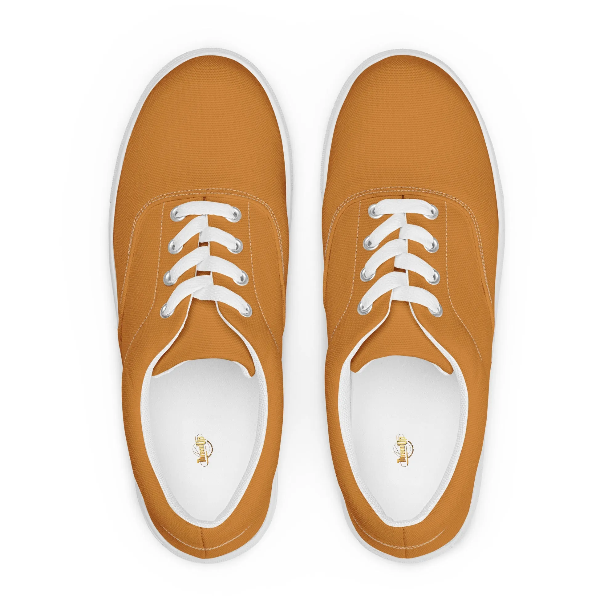 Menâ€™s lace-up canvas shoes - Brown