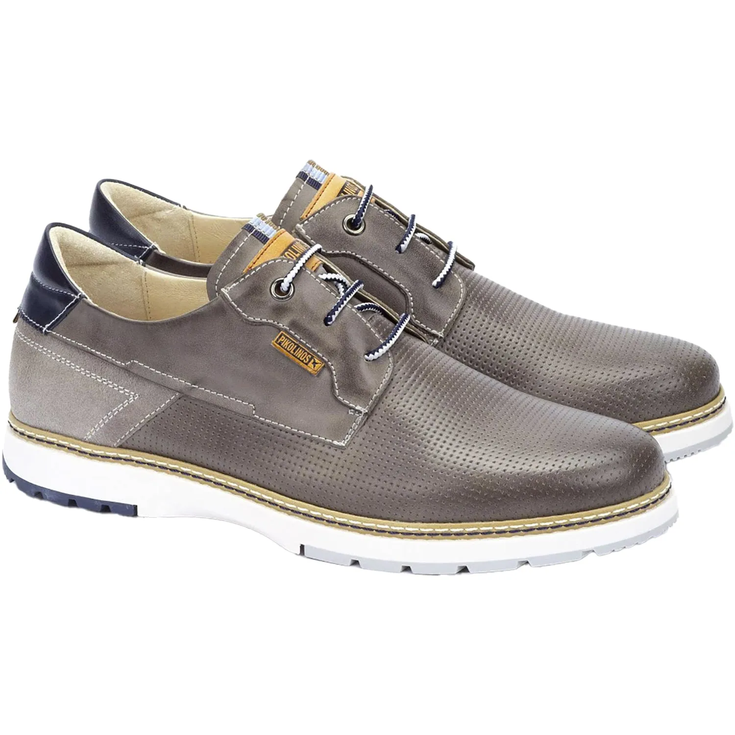 Men's Pikolinos Olvera M8A-4222C1 Dark Grey Leather