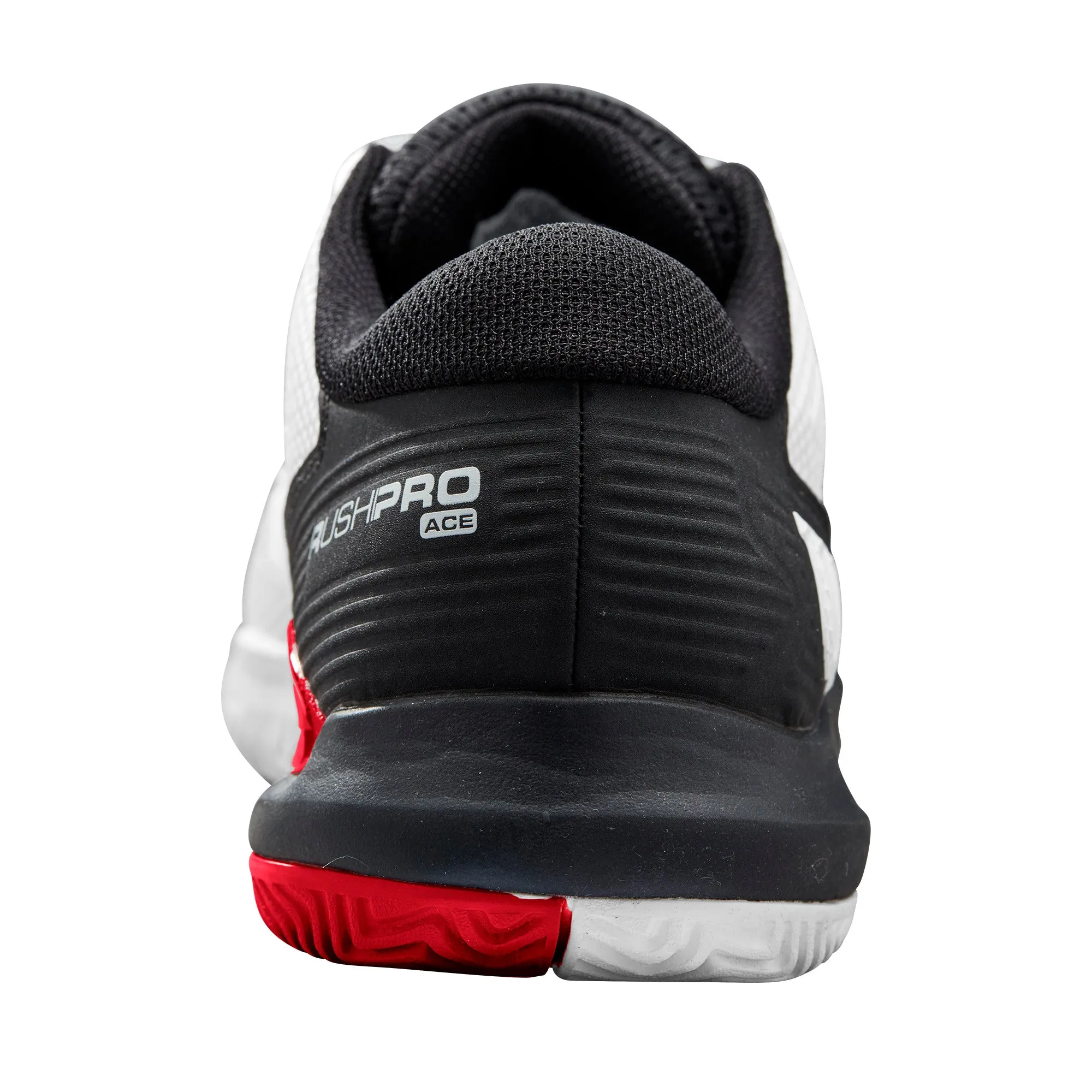 Men's Rush Pro Ace Tennis Shoe - White, Black, Red