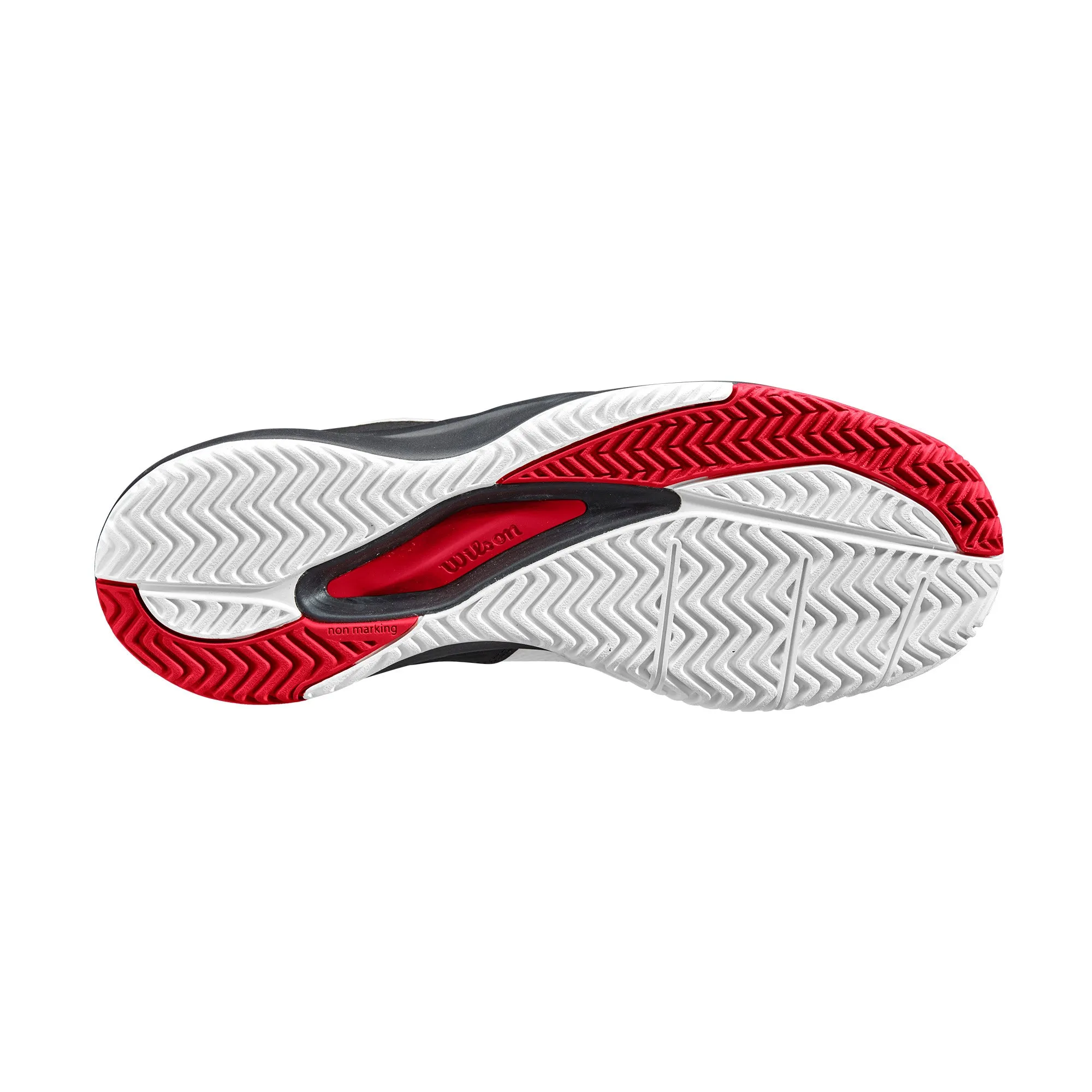 Men's Rush Pro Ace Tennis Shoe - White, Black, Red