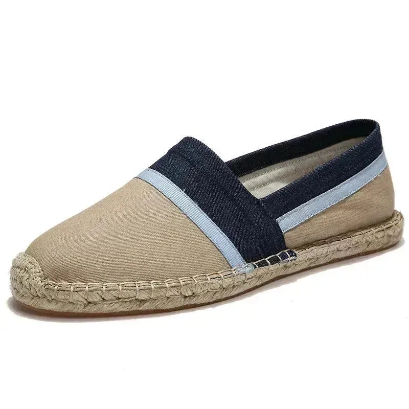 Men's Shoes Casual Shoes Straw Shoes Canvas Shoes