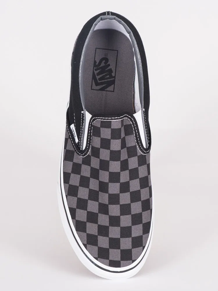 MENS VANS CLASSIC SLIP-ON CHECKERBOARD CANVAS SHOES