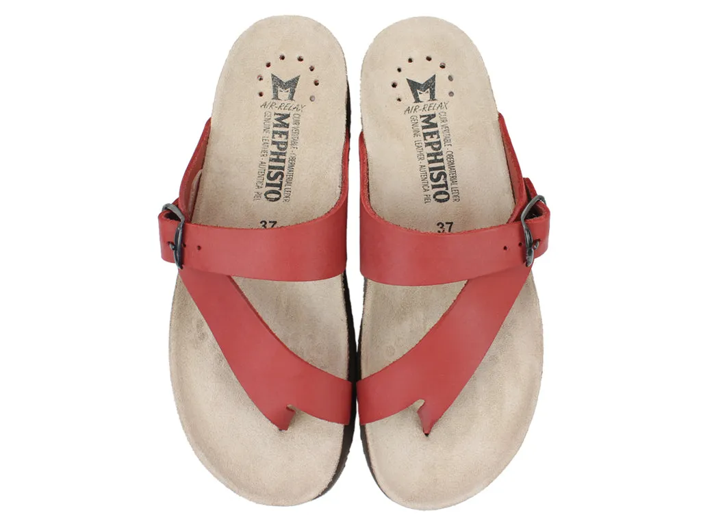 Mephisto Sandals Helen Red