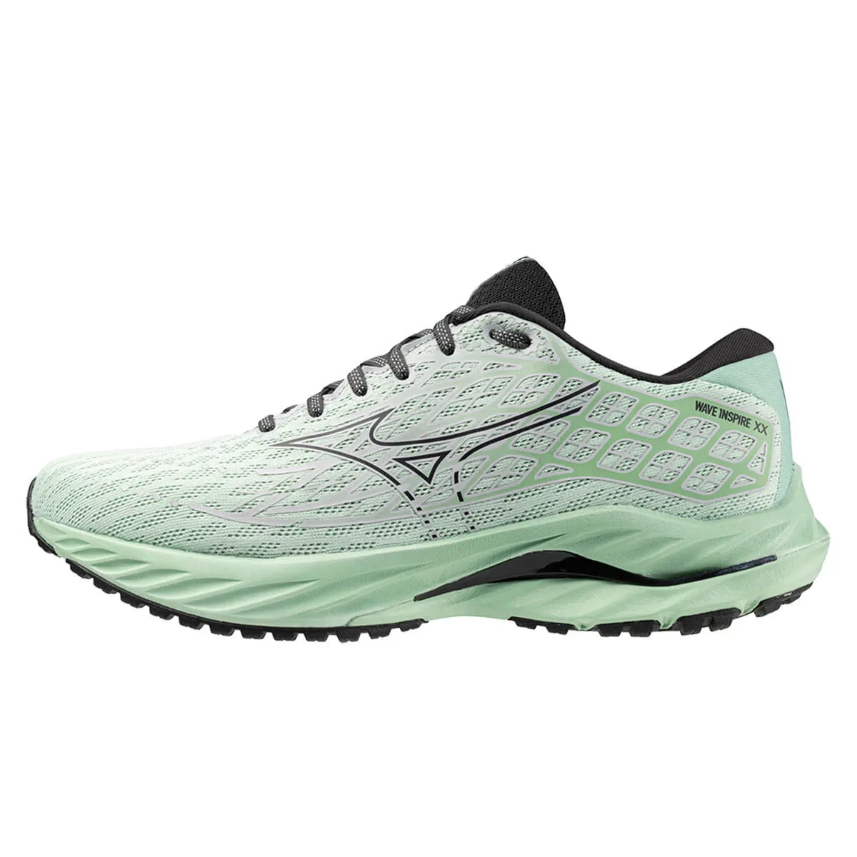 Mizuno Wave Inspire 20 Mens | Grayed Jade/black Oyster