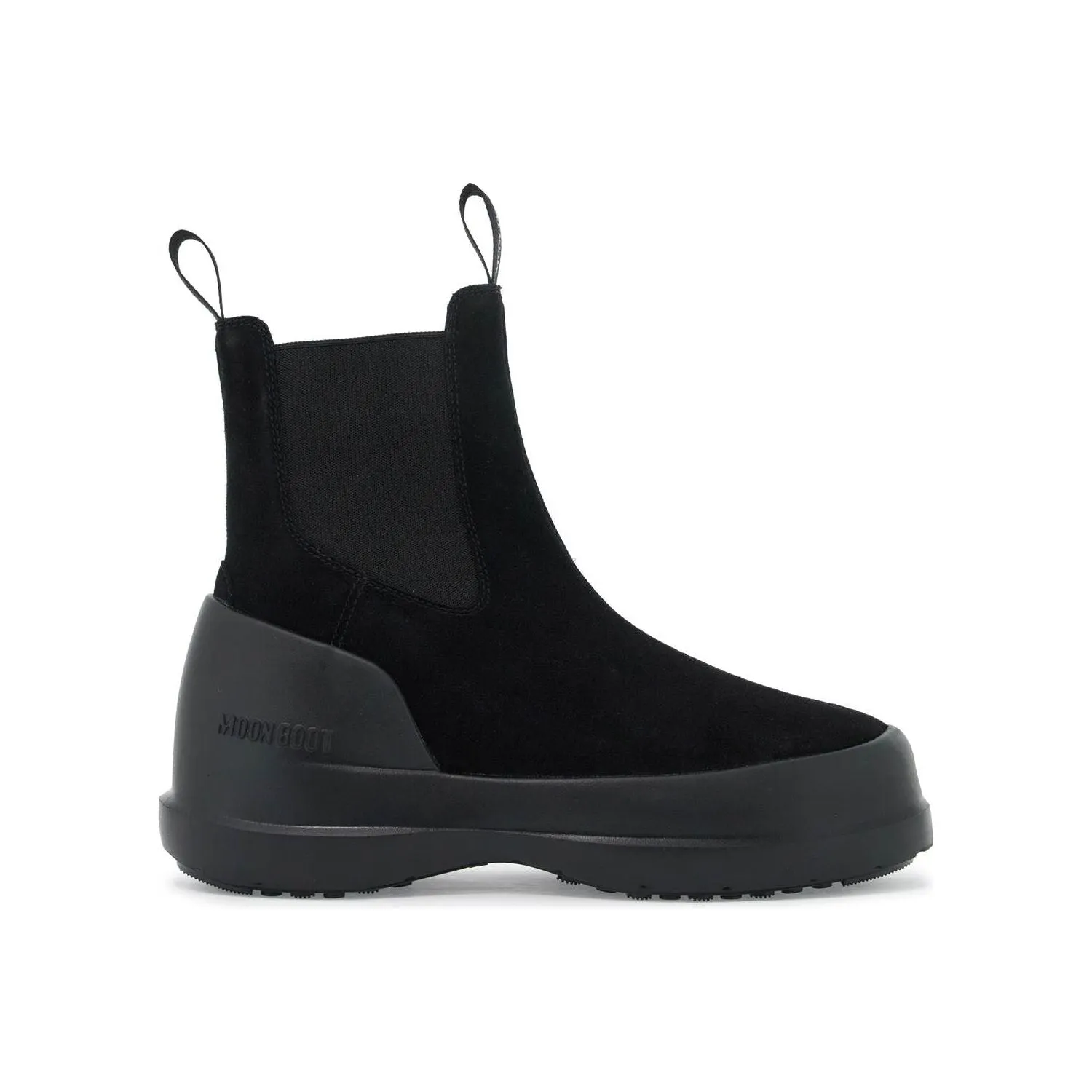 Moon Boot luna chelsea suede leather ankle