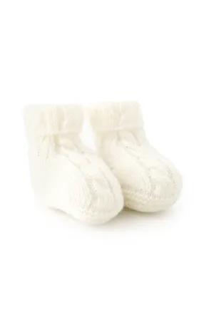 Mother of Pearl Baby Slippers