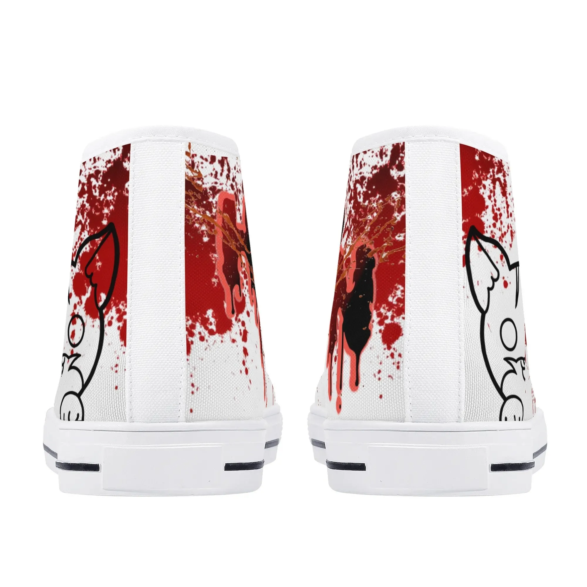 My Bloody Nuggieween Womens High Top Canvas Shoes