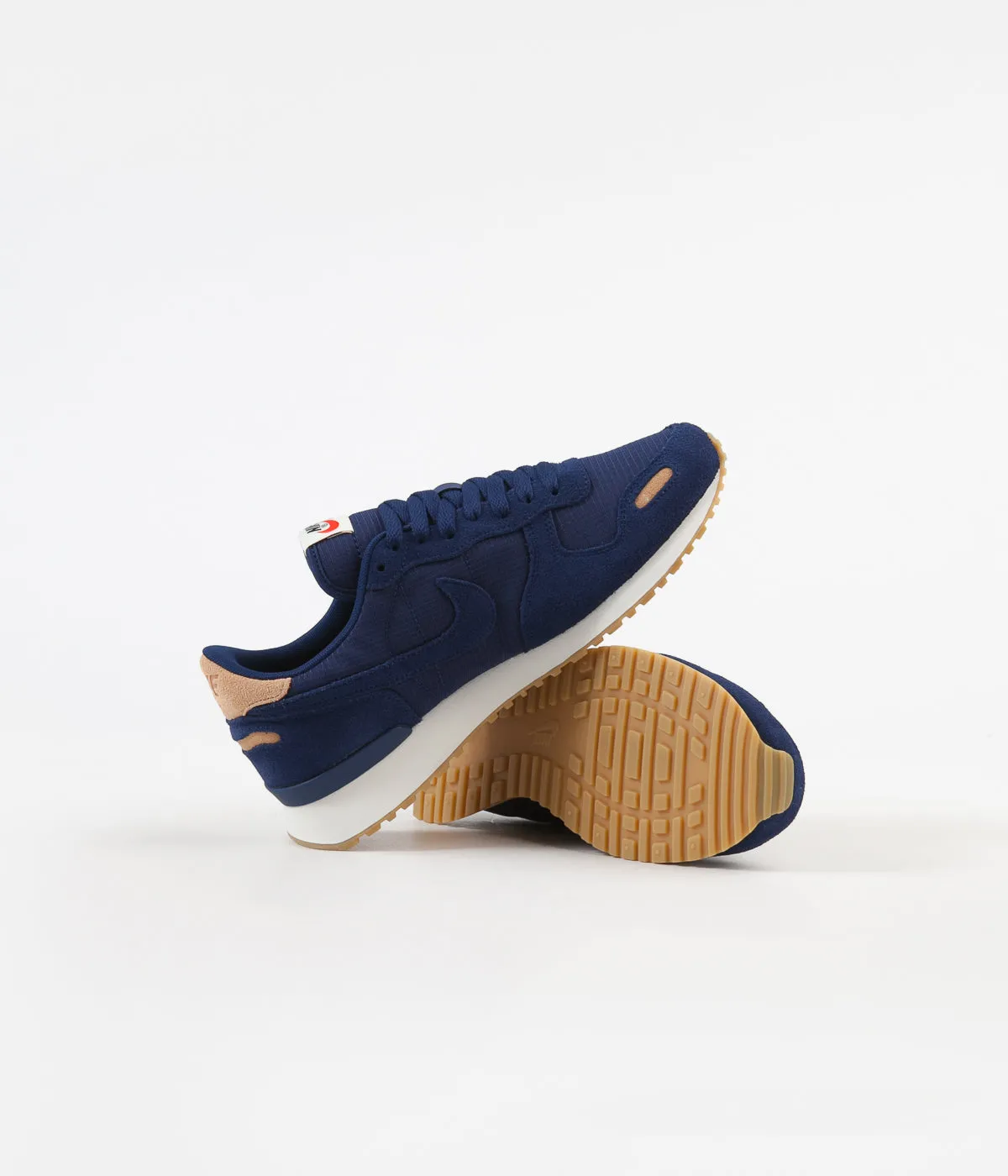 Nike Air Vortex Leather Shoes - Blue Void / Blue Void - Praline - Sail