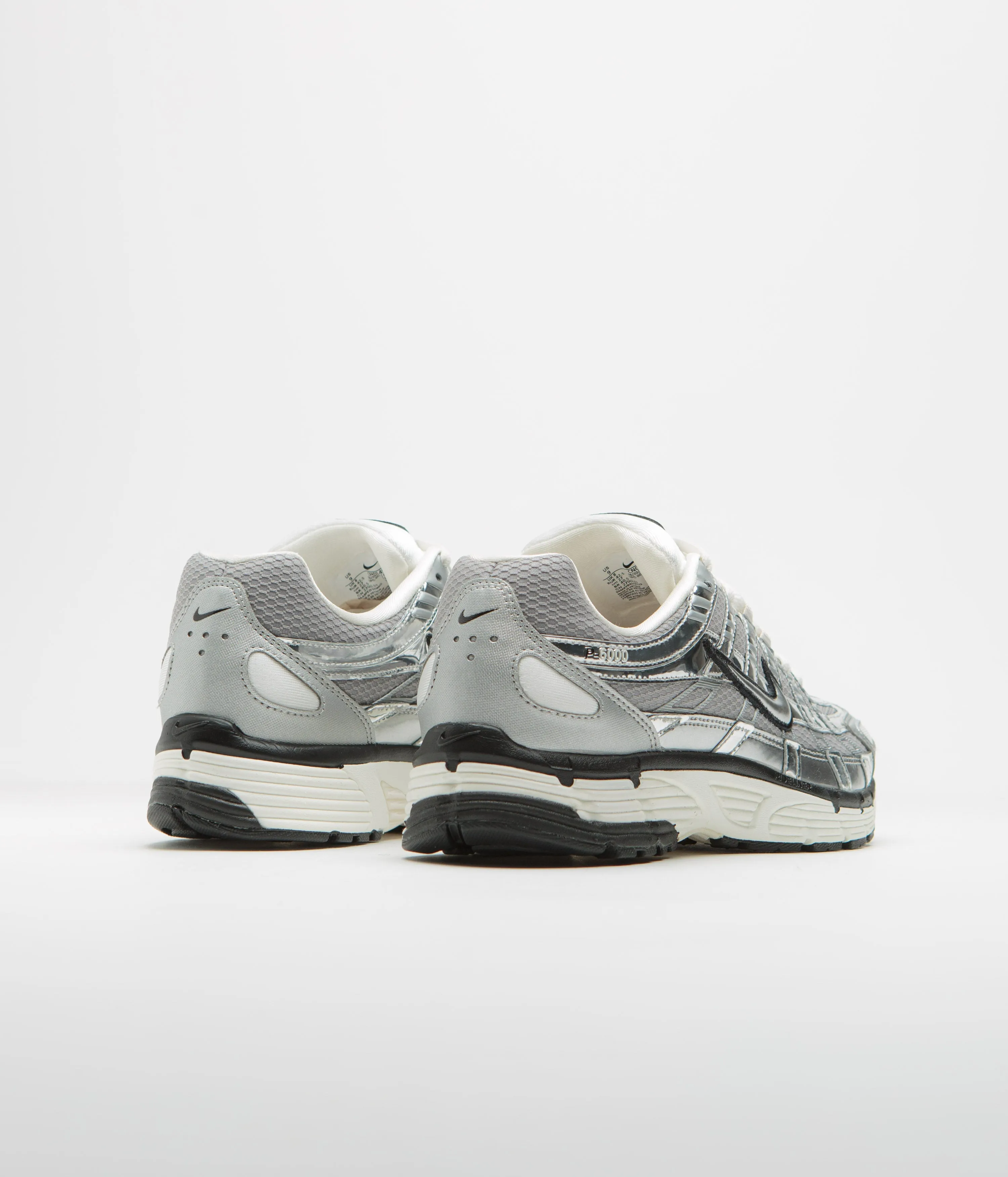 Nike P-6000 Shoes - Metallic Silver / Metallic Silver - Sail