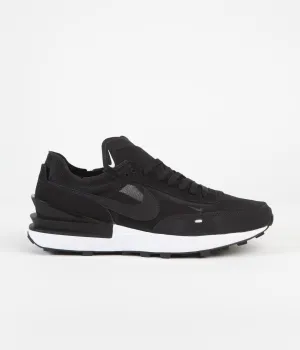 Nike Waffle One Shoes - Black / Black - White - Orange