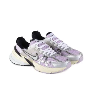 Nike Women's V2K Run Doll/Metallic Silver/Black/Barely Grape HF1876-500