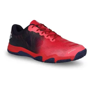 Nivia Verdict Badminton Non Marking Shoes (Crimson Red)