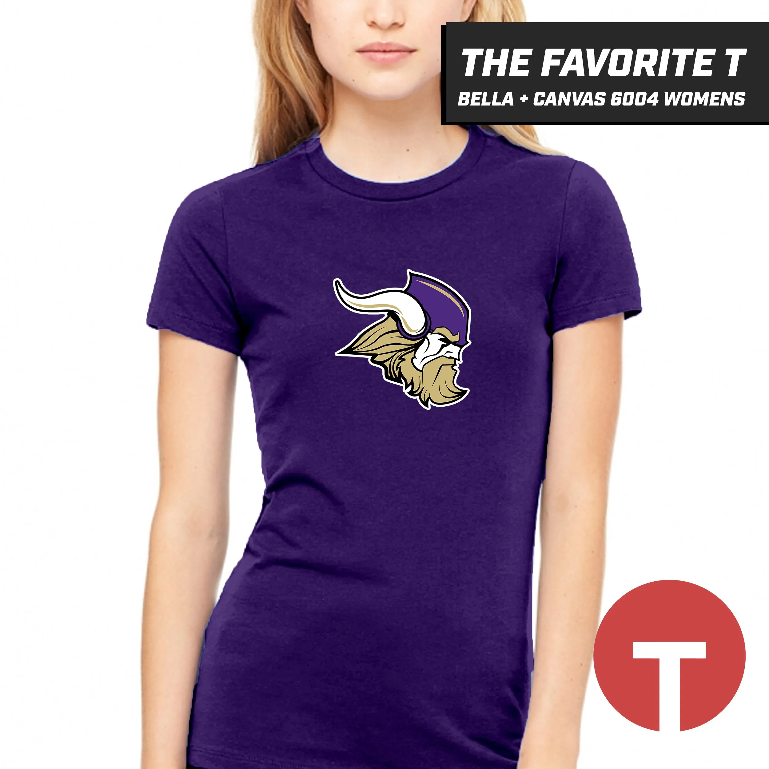 NKHS Vikings - Bella Canvas 6004 Womens "Favorite T"