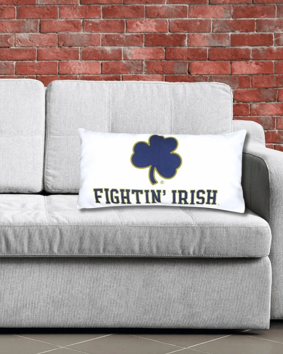 Notre Dame Fighting Irish Lumbar Pillow Cover | SHAMROCK