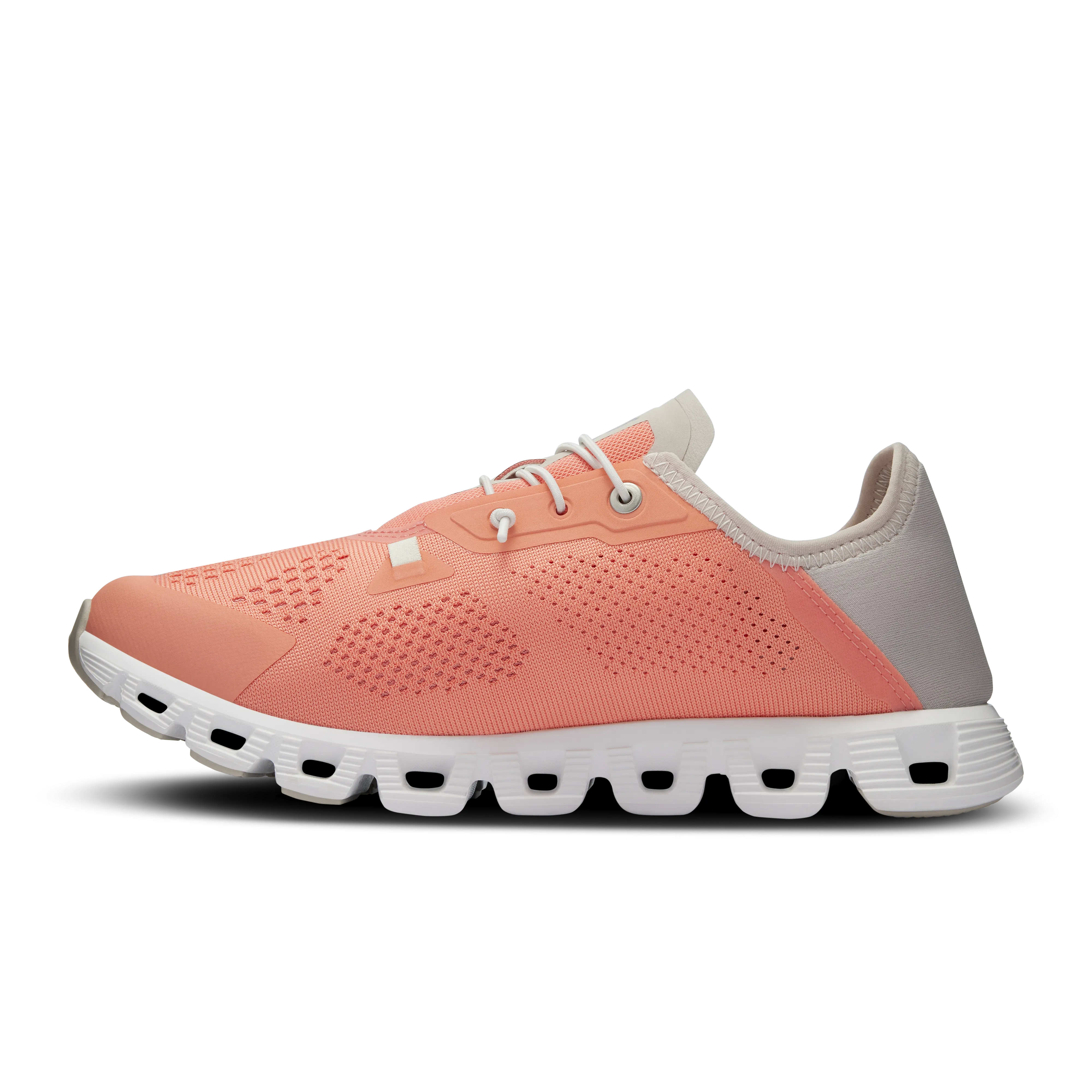 On Running Women's Cloud 5 Coast Shoes - Flamingo / Pearl