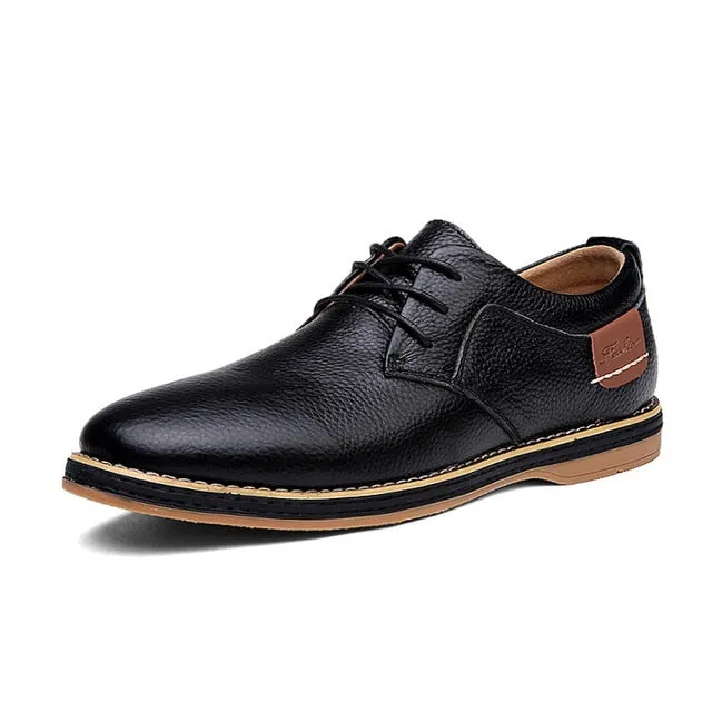 Oxford Genuine Leather Dress Shoes