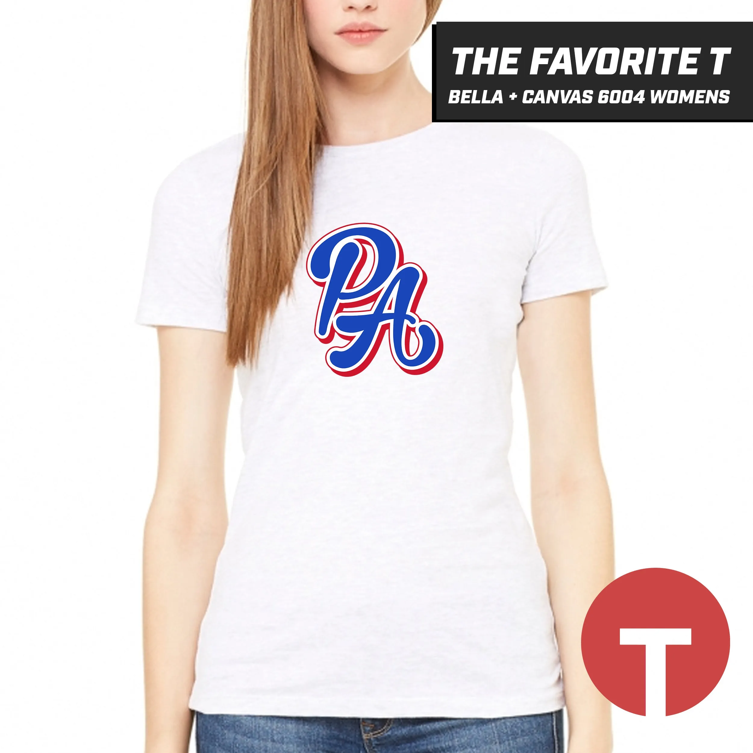 PA Playmakers - Bella Canvas 6004 Womens "Favorite T"