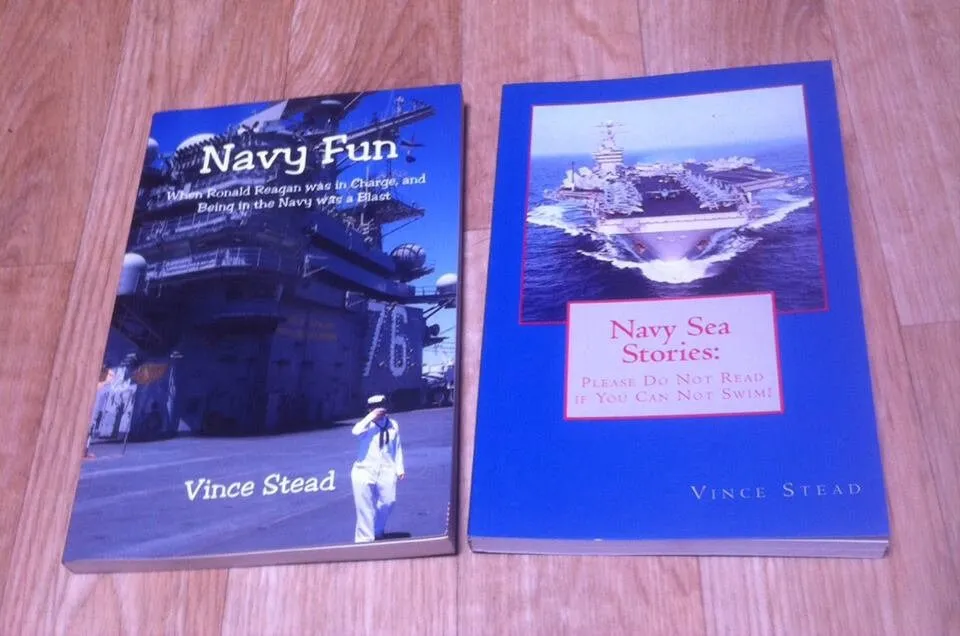 Paperback Book Navy Fun: When Ronald Reagan Was in Charge, and Being in the Navy Was a Blast Book