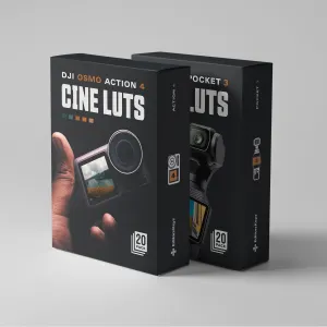 Pocket 3/Action 4 LUTs Cinematic and Moods - 20 Pack