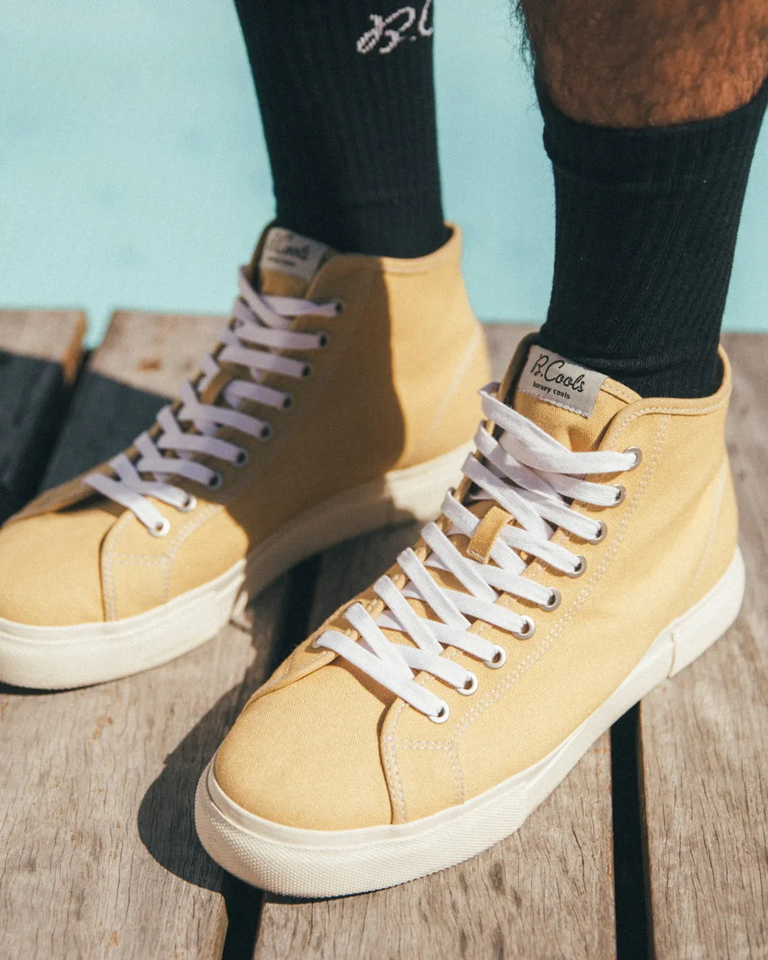 POOLSIDE HI TOP SUMMER YELLOW