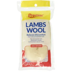 Premier Lamb's Wool Padding Cushion for Corn & Callus Pain Relief