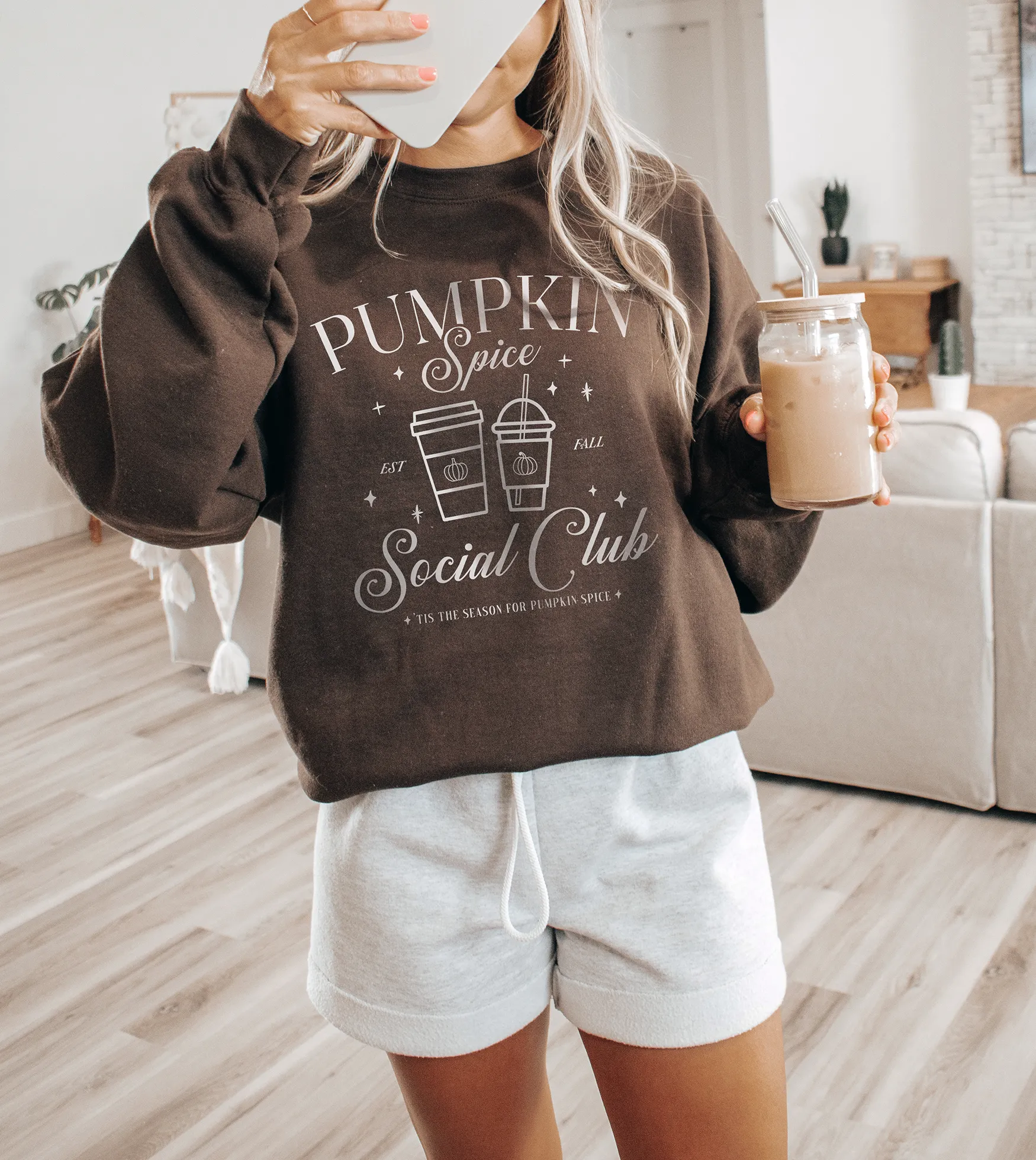 Pumpkin Spice Club Tee or Crewneck