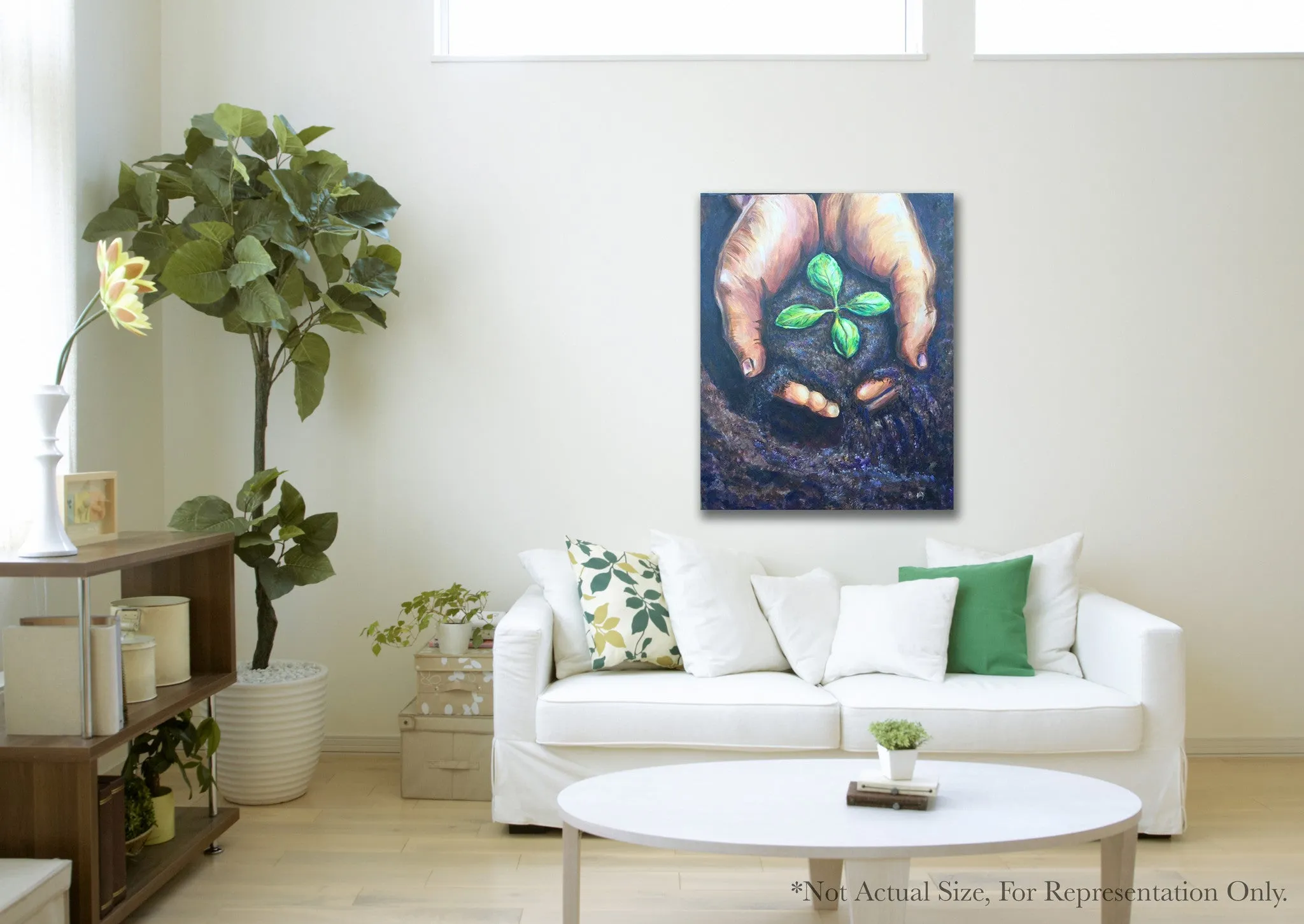 "Sow Life" - Prophetic Art Print with Poem