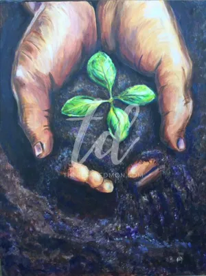 "Sow Life" - Prophetic Art Print with Poem