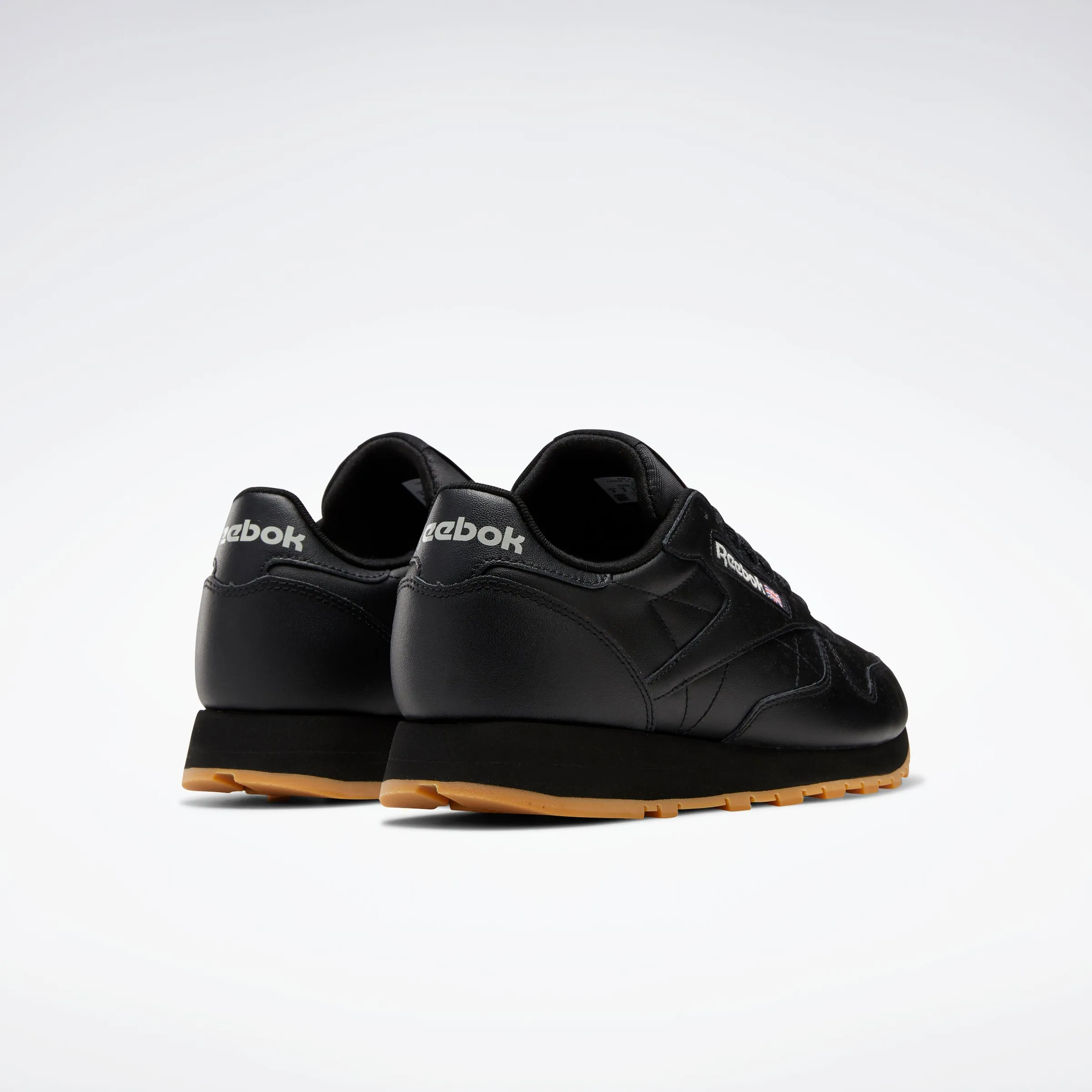 Reebok Footwear Men Classic Leather Shoes Cblack/Pugry5/Rbkg03