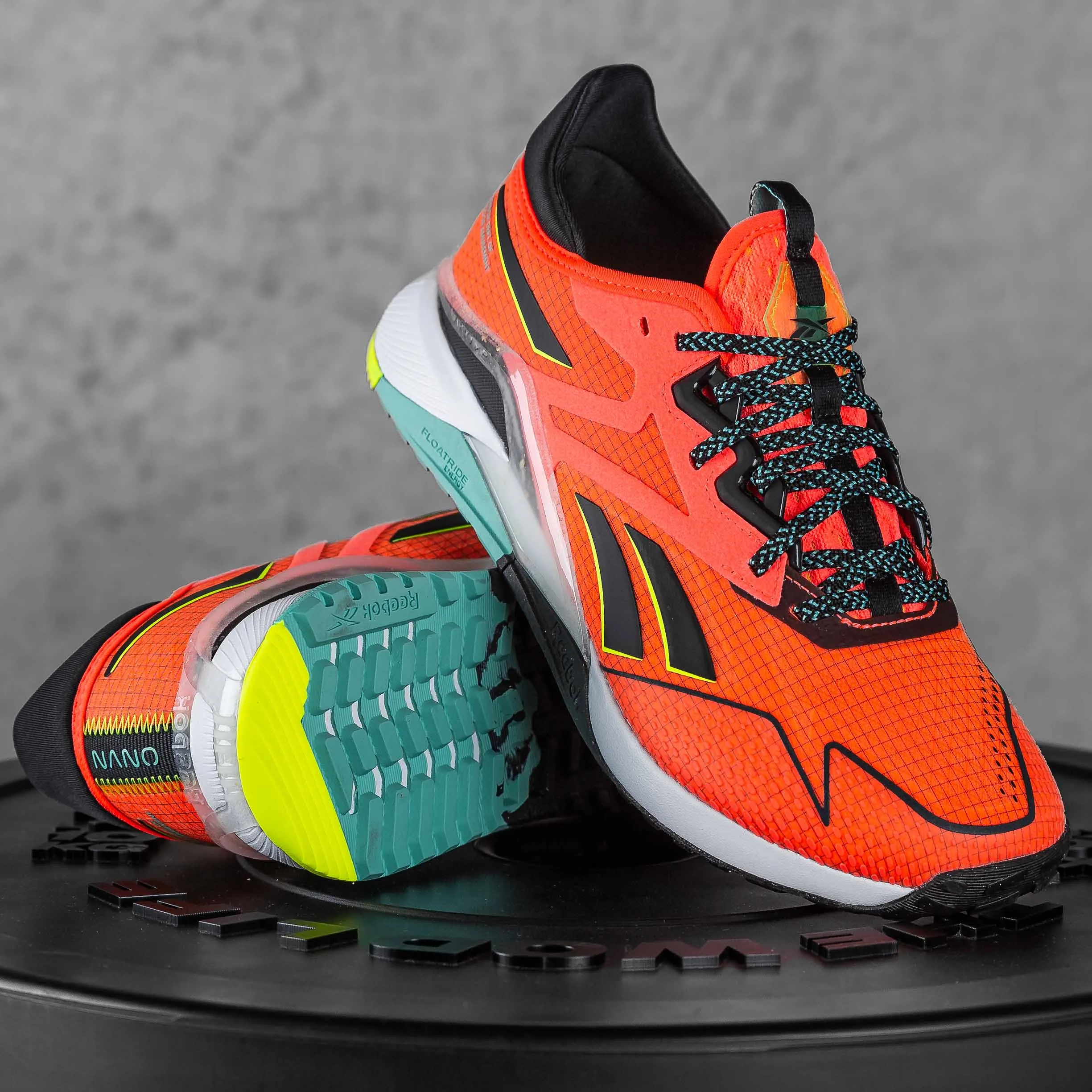 Reebok - Nano TR Adventure - Women's - ORANGE FLARE/CORE BLACK/SOLAR ACID YELLOW