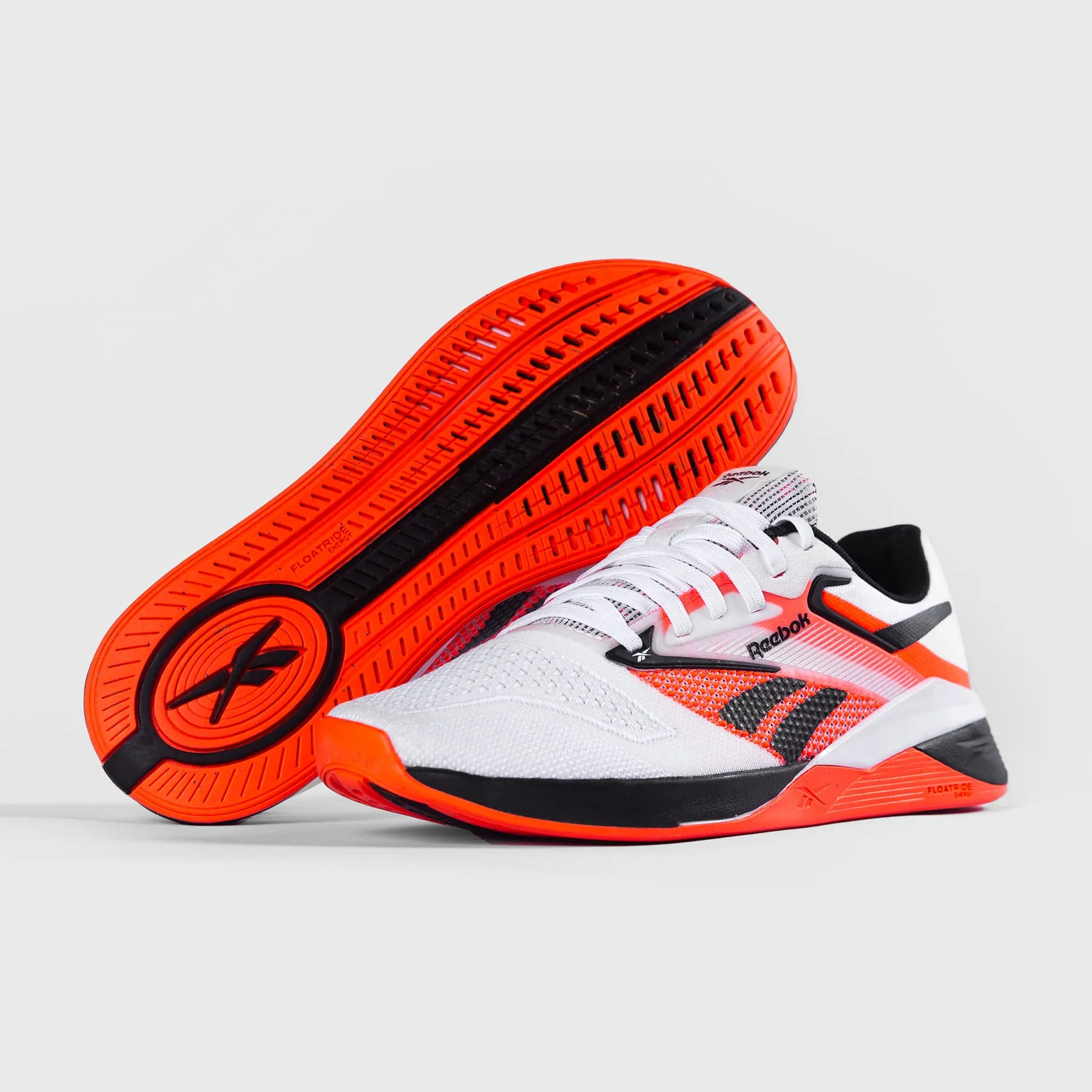 REEBOK - NANO X4 - WOMEN'S - WHITE/BLACK/ORANGE FLARE