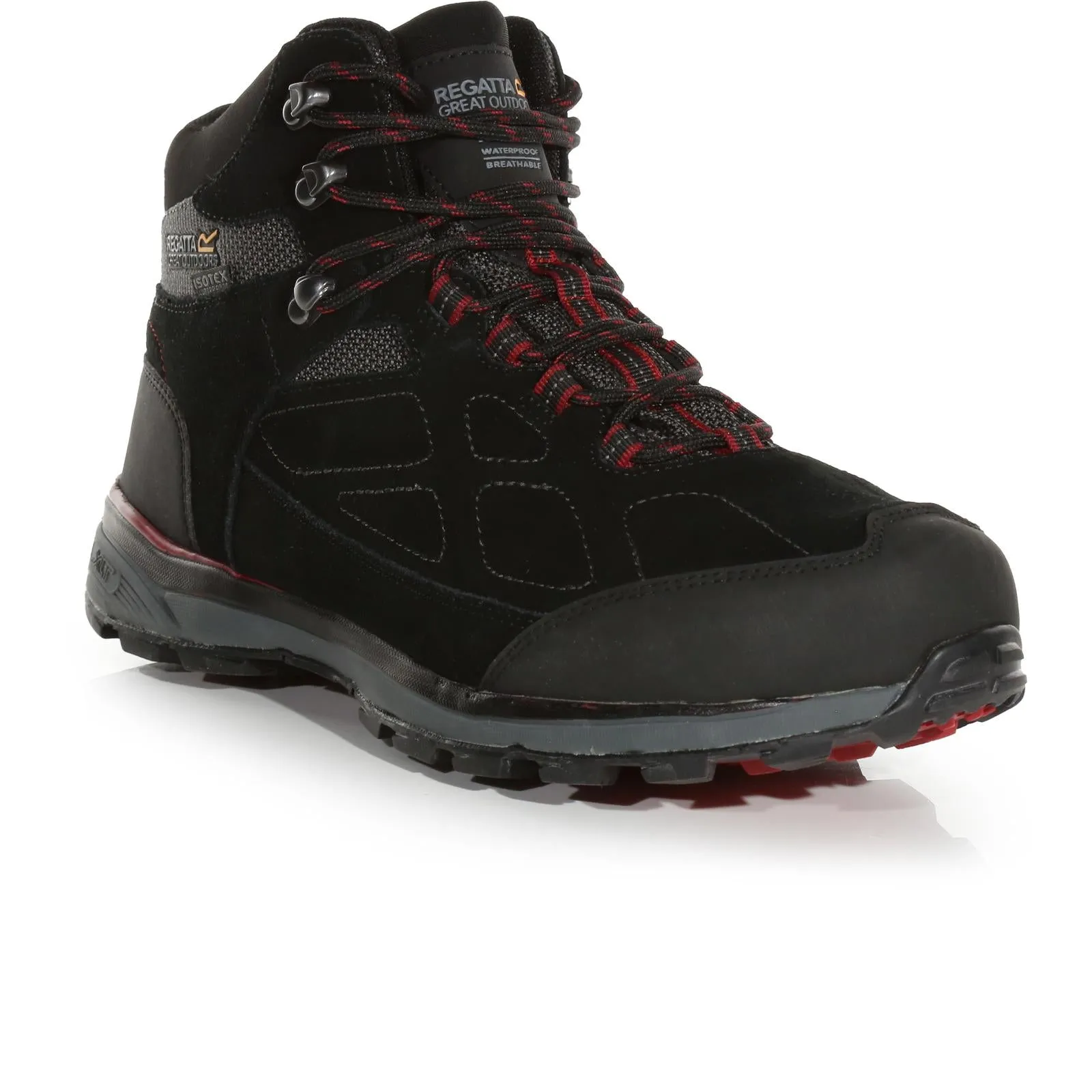 Regatta Mens Samaris Suede Waterproof Mid Walking Boots