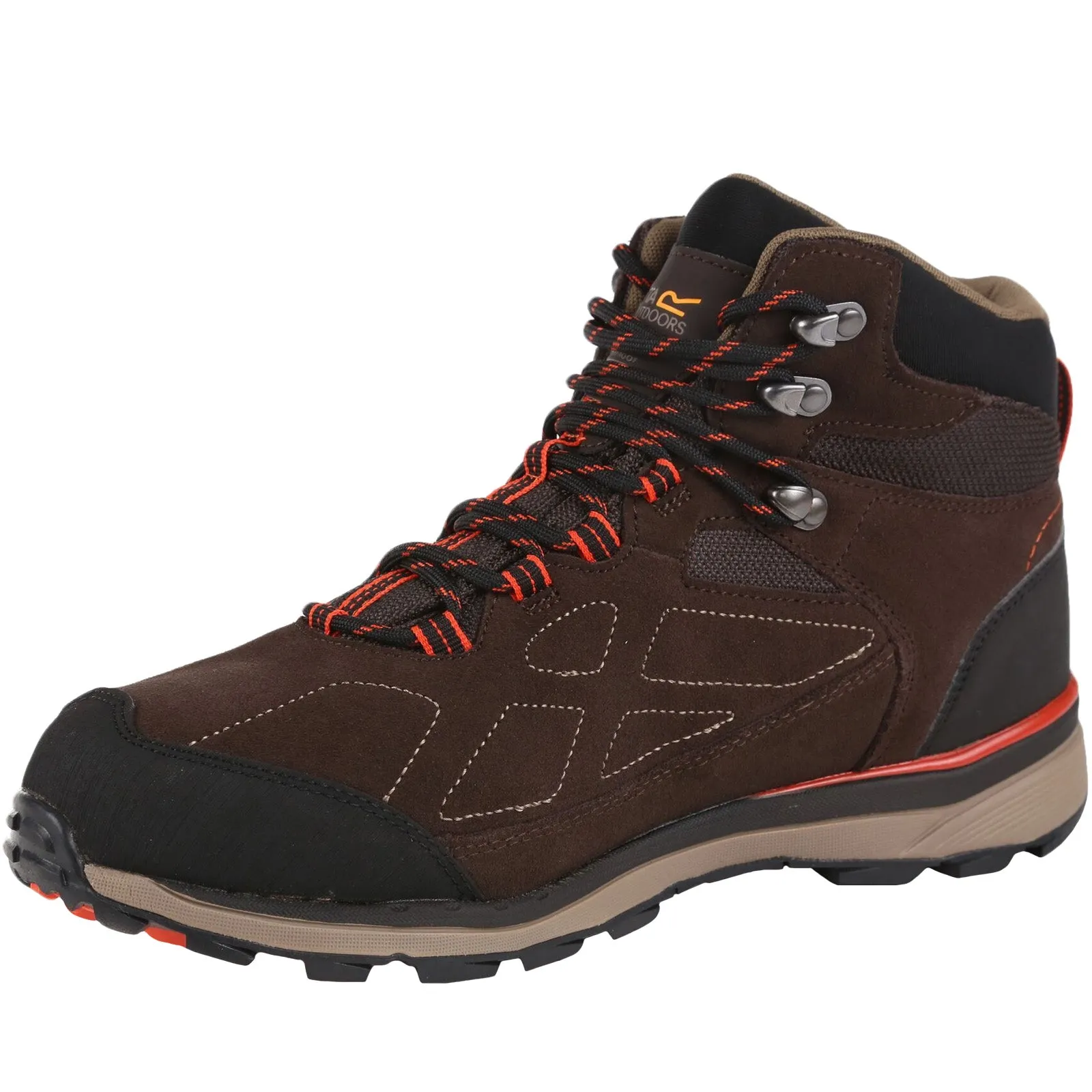 Regatta Mens Samaris Suede Waterproof Mid Walking Boots