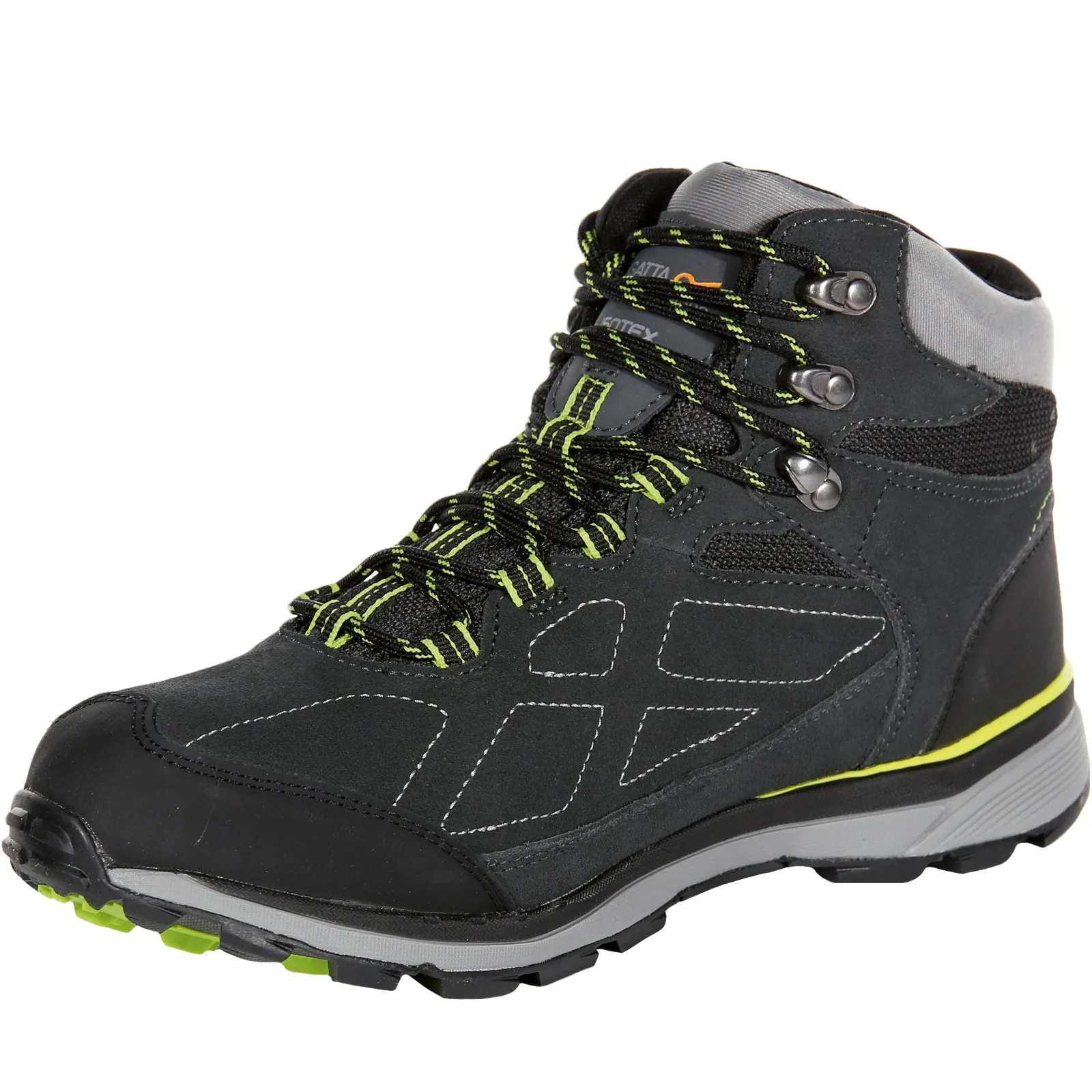 Regatta Mens Samaris Suede Waterproof Mid Walking Boots