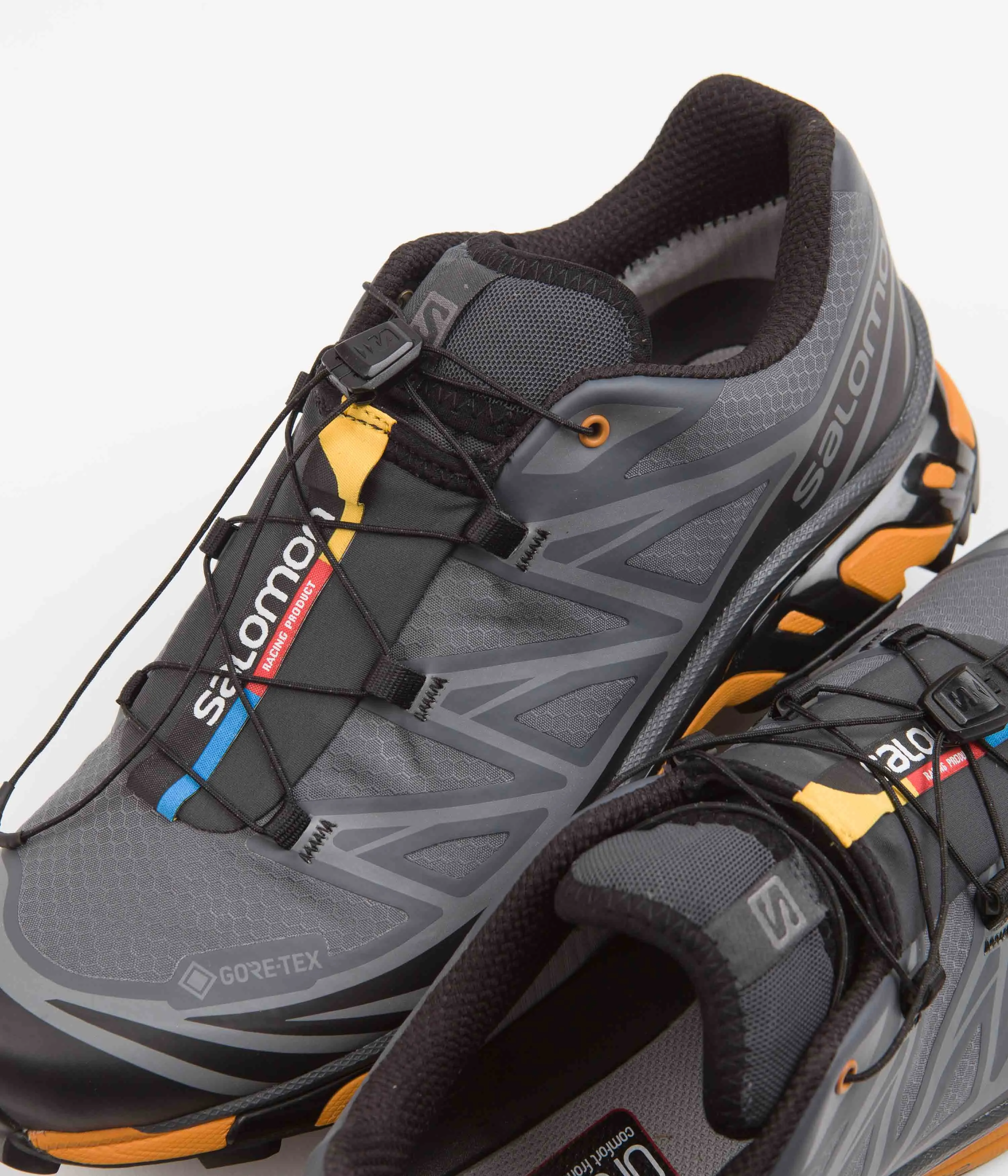 Salomon XT-6 GTX Utility Shoes - Black / Ebony / Marmalade