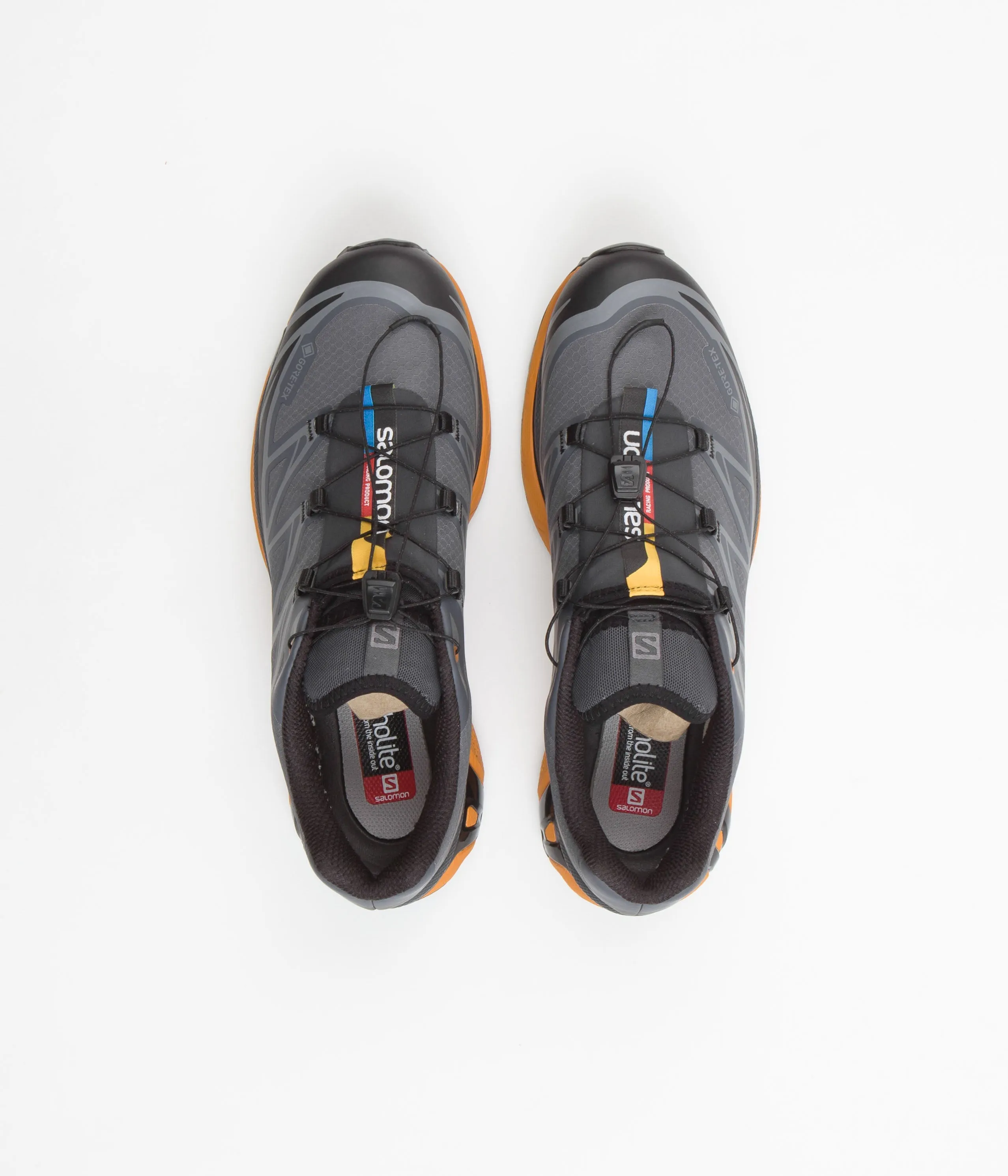 Salomon XT-6 GTX Utility Shoes - Black / Ebony / Marmalade