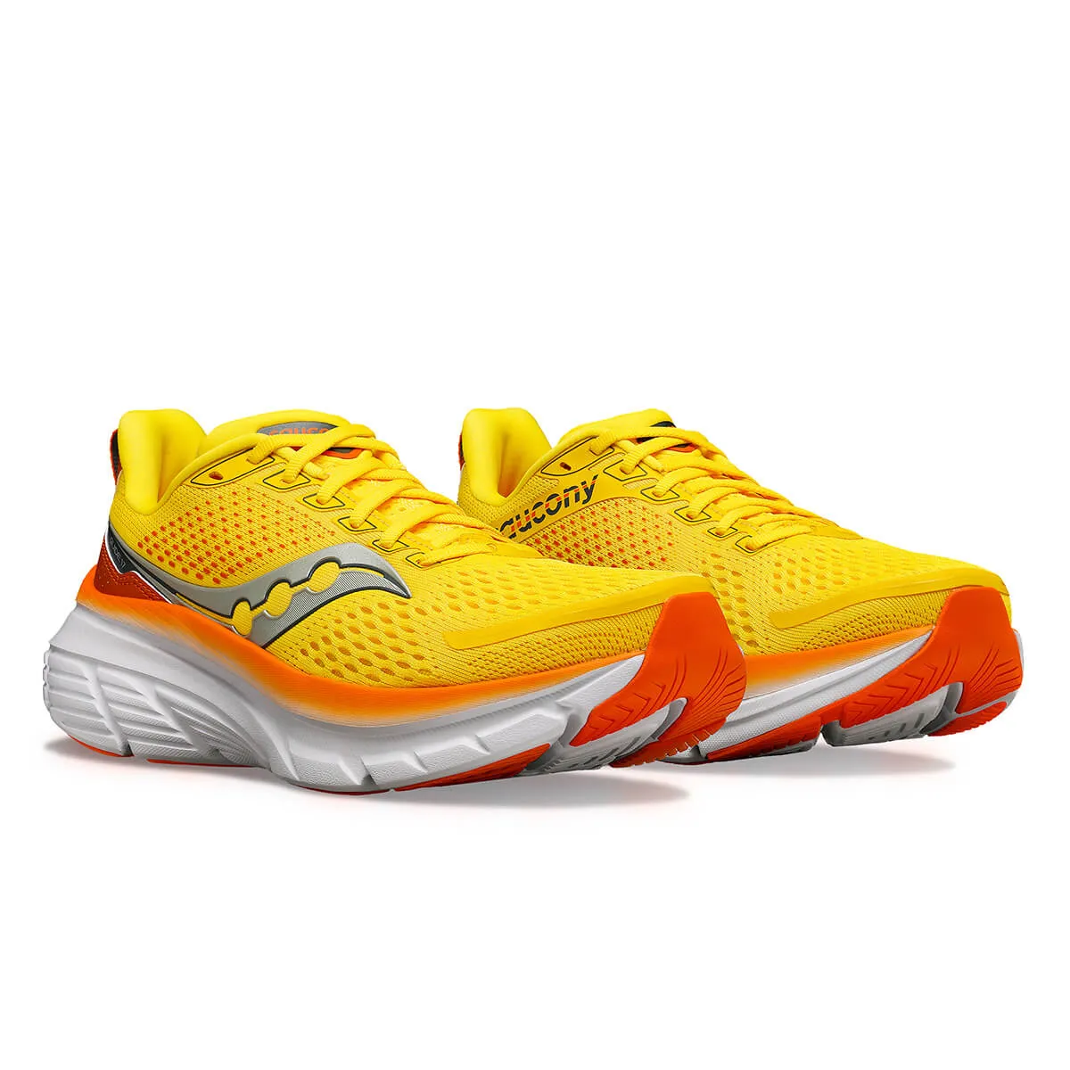 Saucony Guide 17 Mens | Pepper/canary