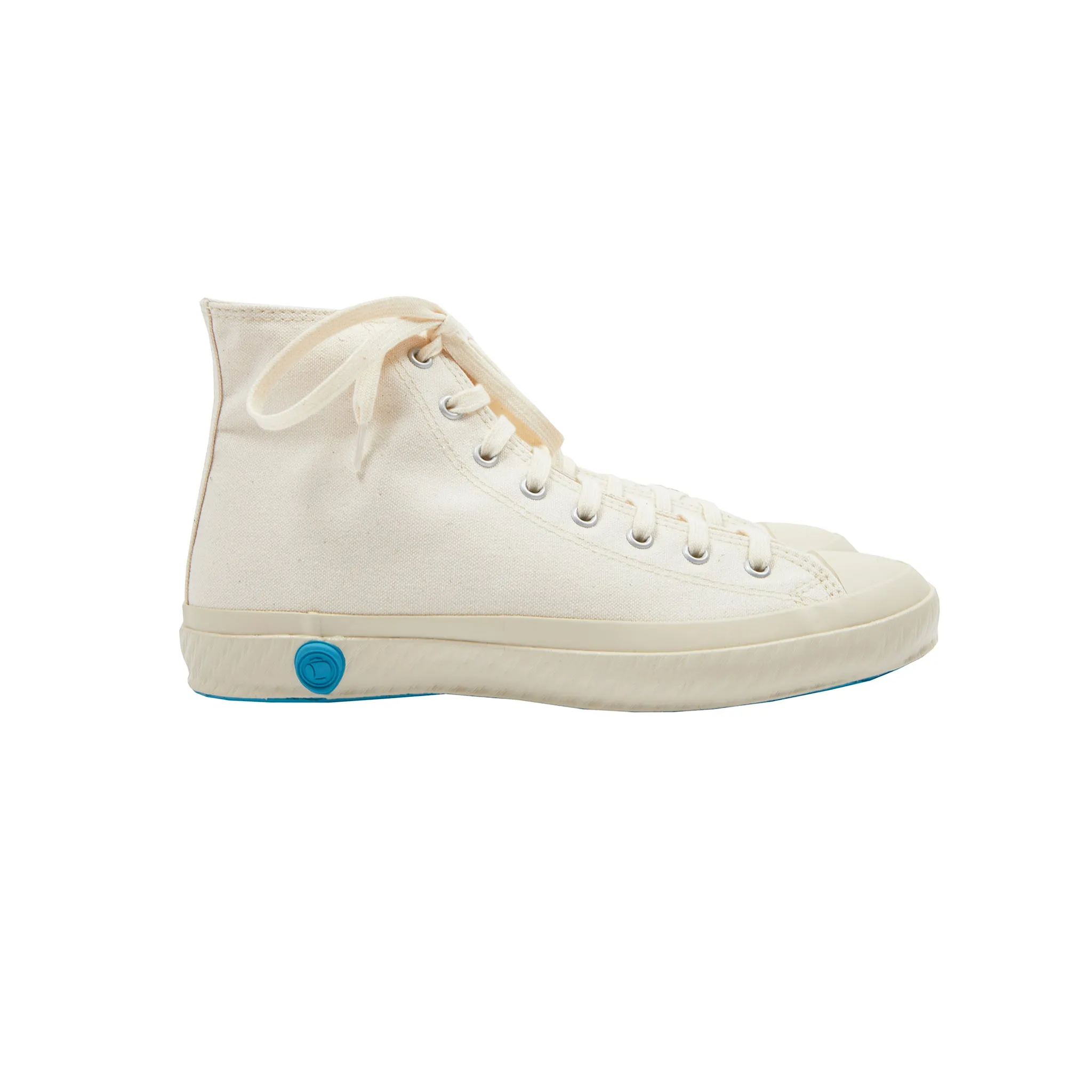 Shoes Like Pottery Canvas Hi-Top Trainers in White