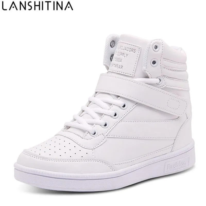 Shoes Woman Breathable High Top LANSHITINA