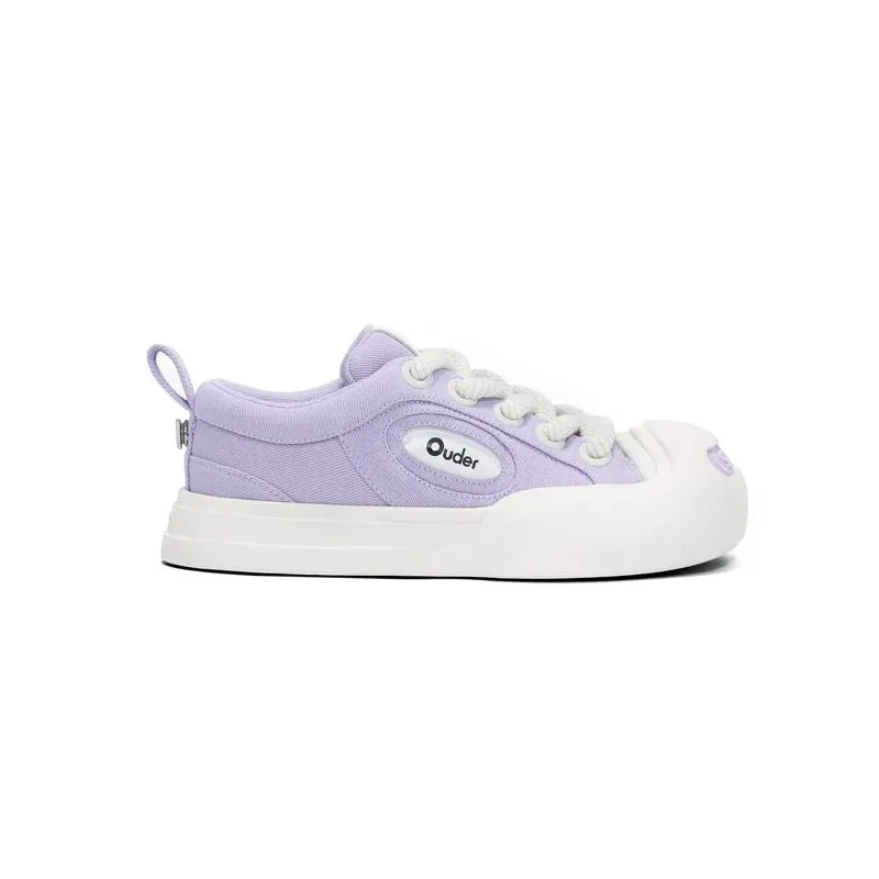 Smile Amethyst Canvas Shoes