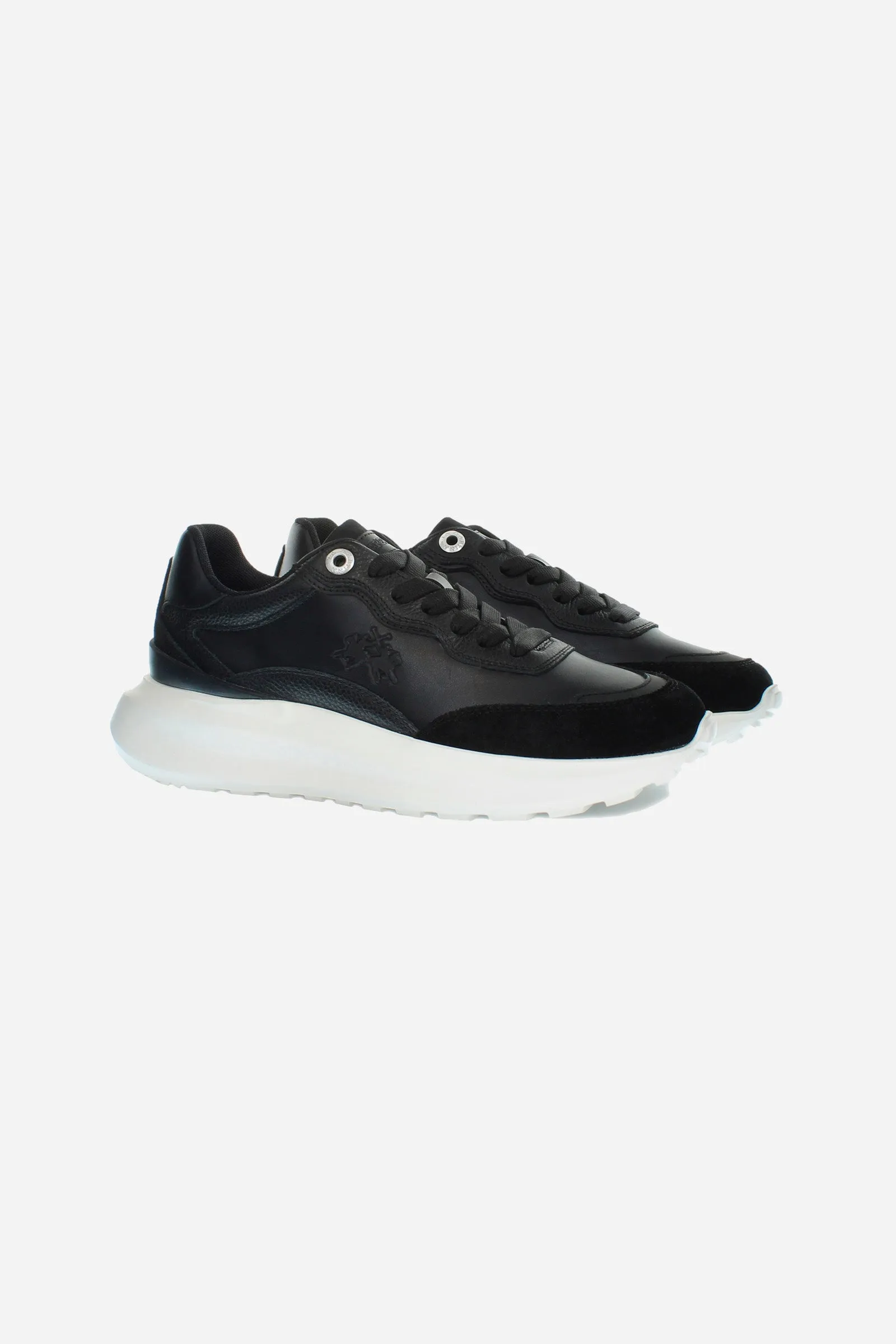 Sneaker donna in nappa